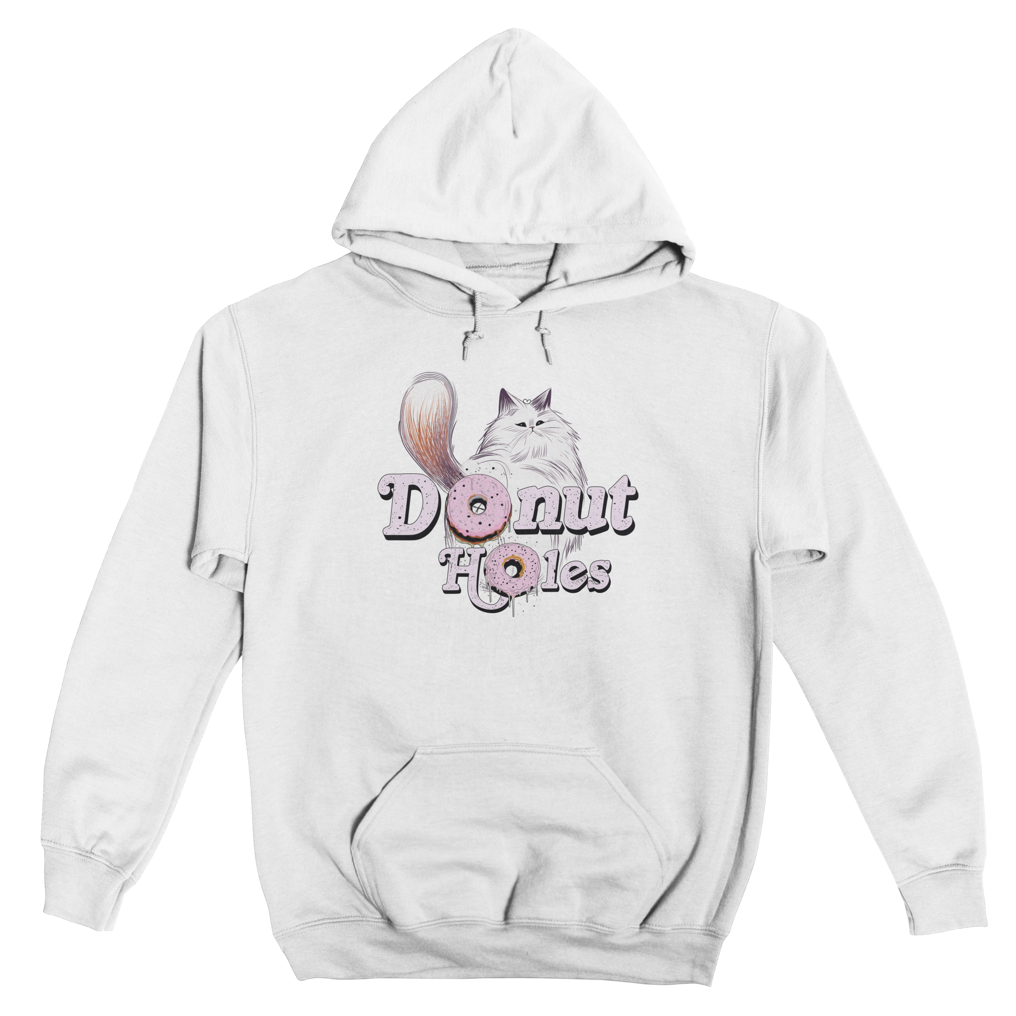 Donut Holes Unofficial Fan Club Logo Classic Fleece Pullover Hoodie