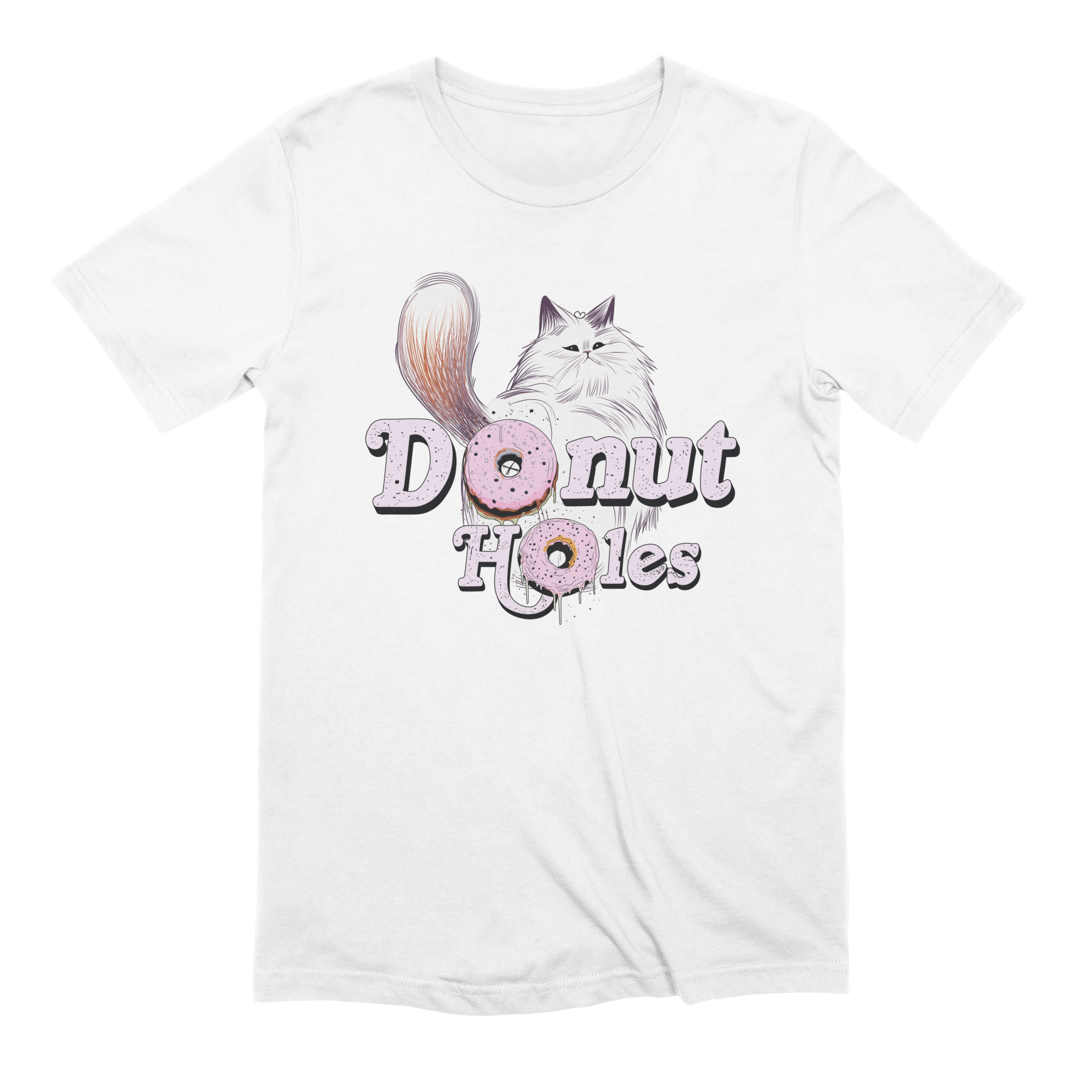 Donut Holes Unofficial Fan Club Logo Extra Soft T-Shirt