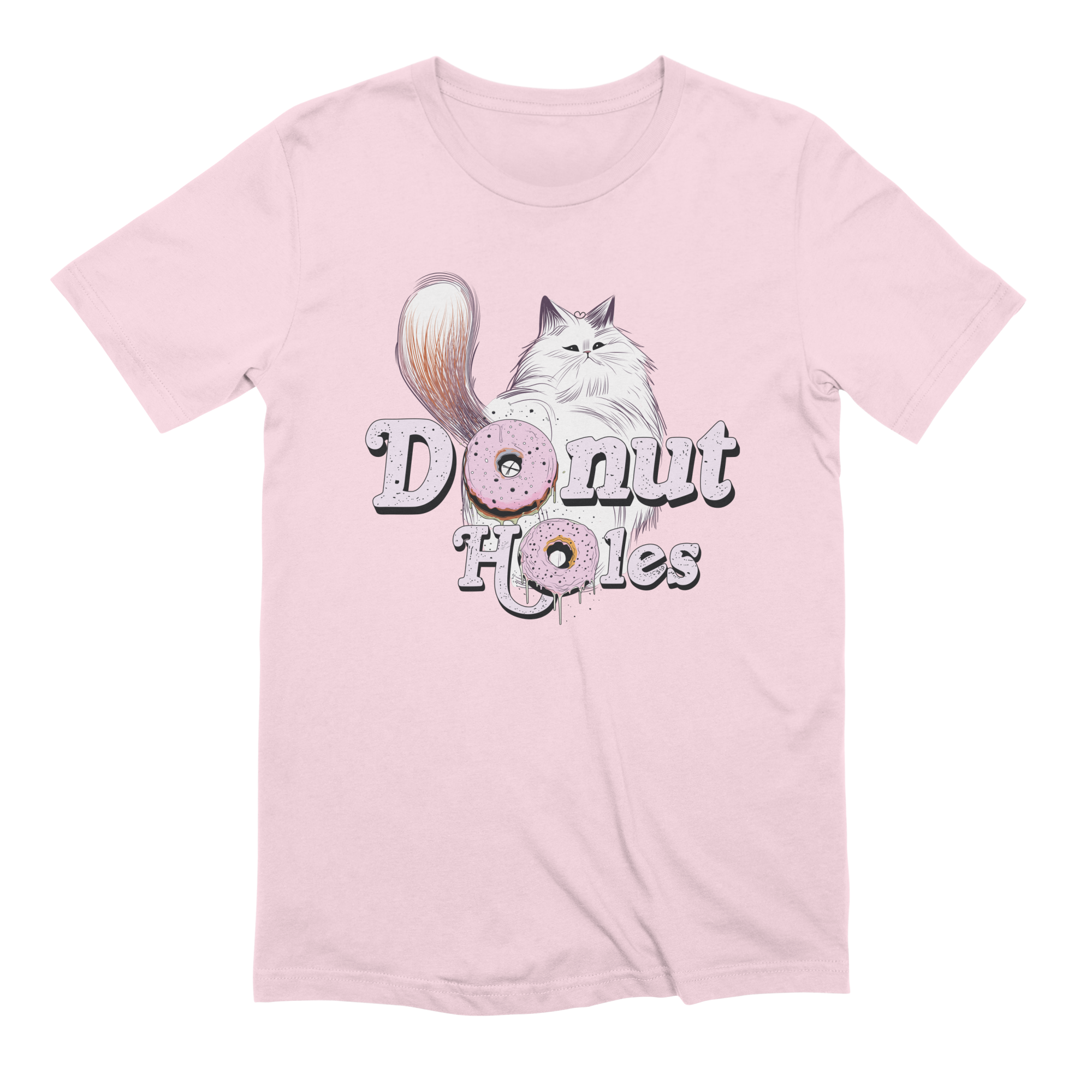 Donut Holes Unofficial Fan Club Logo Extra Soft T-Shirt
