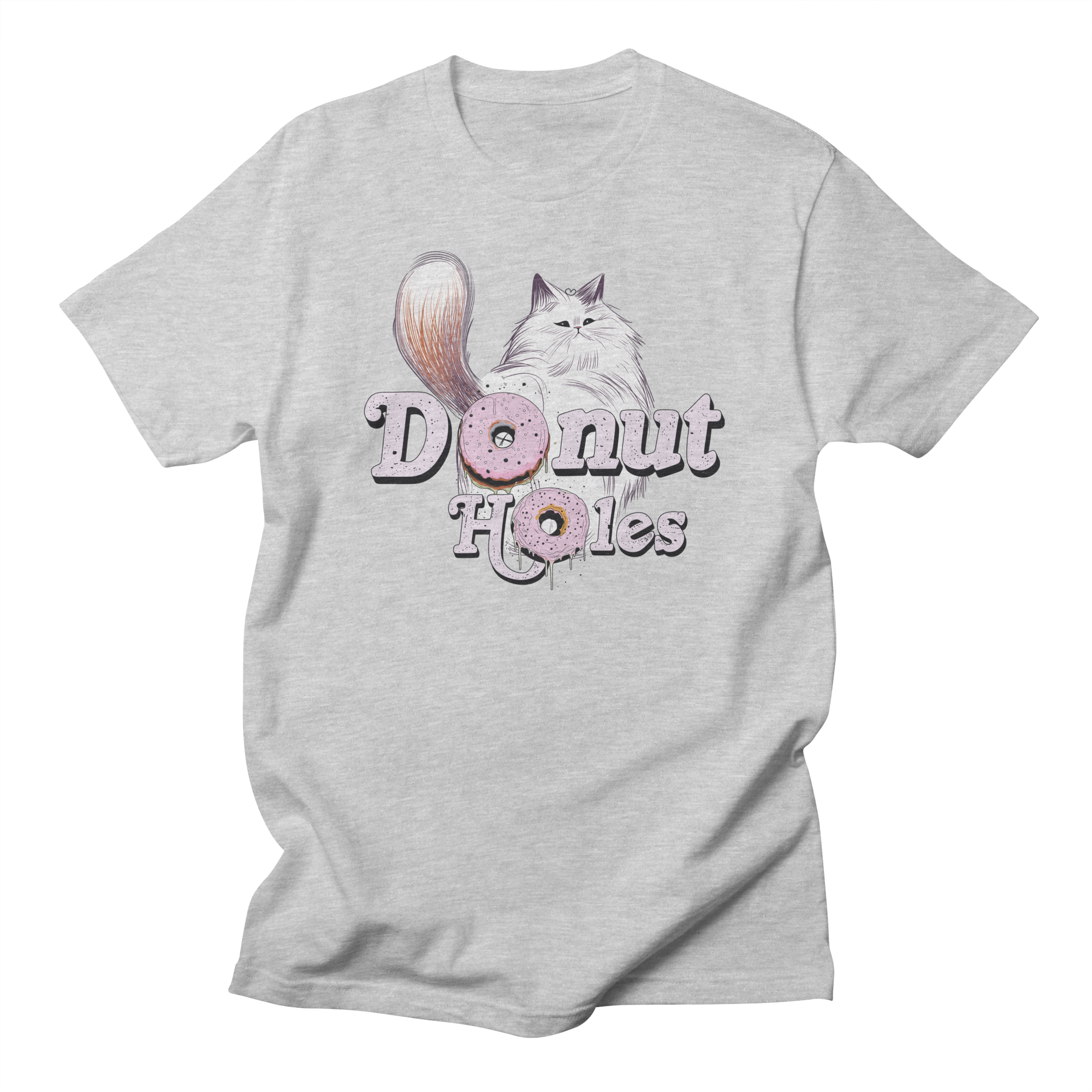 Donut Holes Unofficial Fan Club Logo T-Shirt