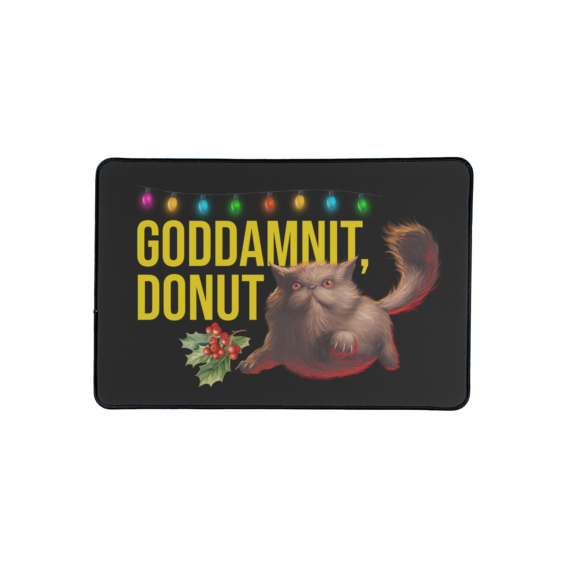 Donut Holiday Mouse Pad