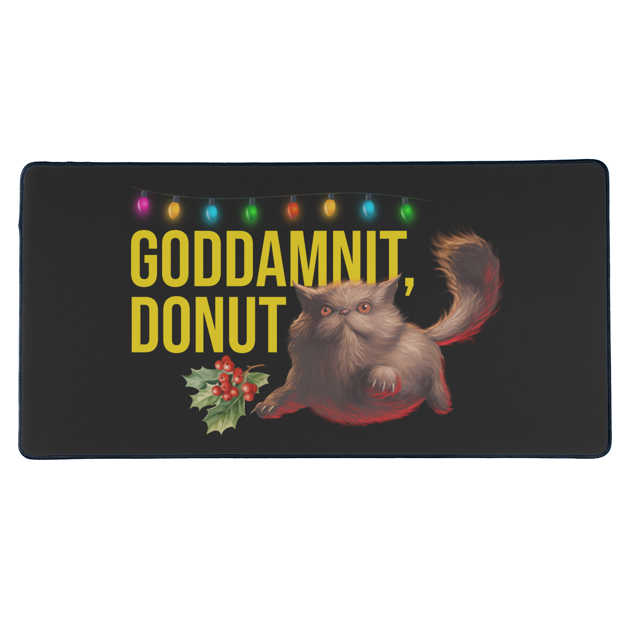 Donut Holiday Mouse Pad
