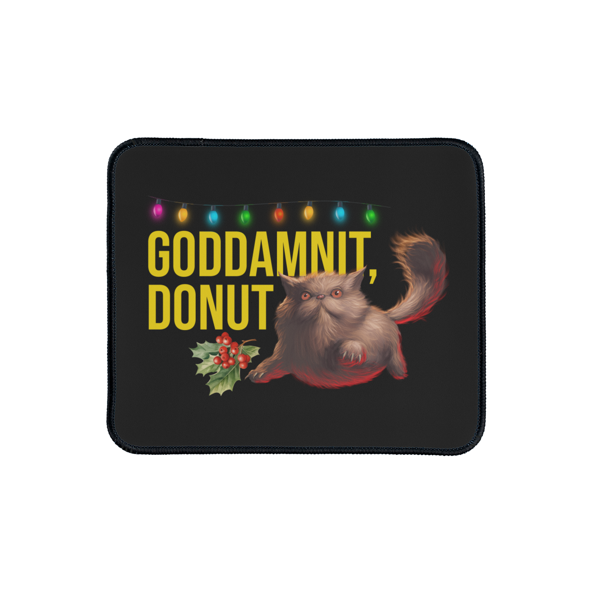Donut Holiday Mouse Pad