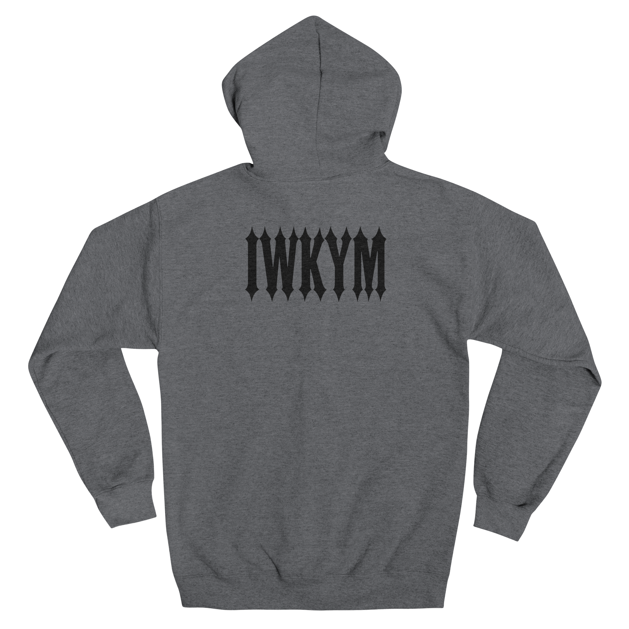 IWKYM (Light Tees) Zip-Up Hoodie Classic Fleece