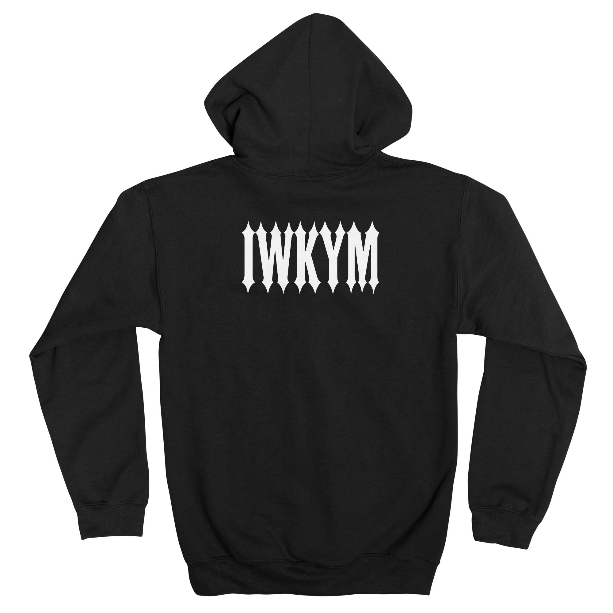 IWKYM (Dark Tees) Zip-Up Hoodie Classic Fleece