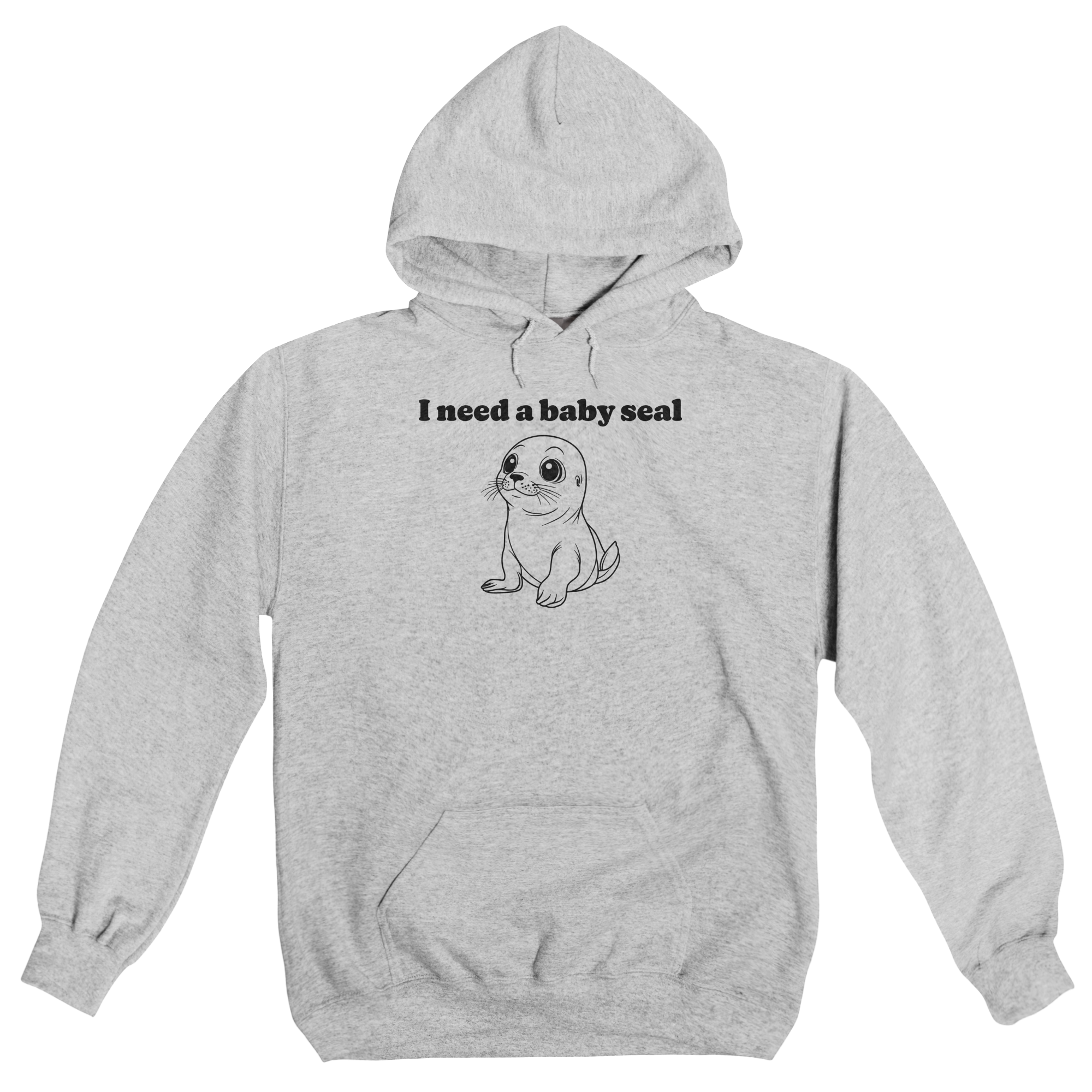 I Need A Baby Seal Classic Fleece Pullover Hoodie
