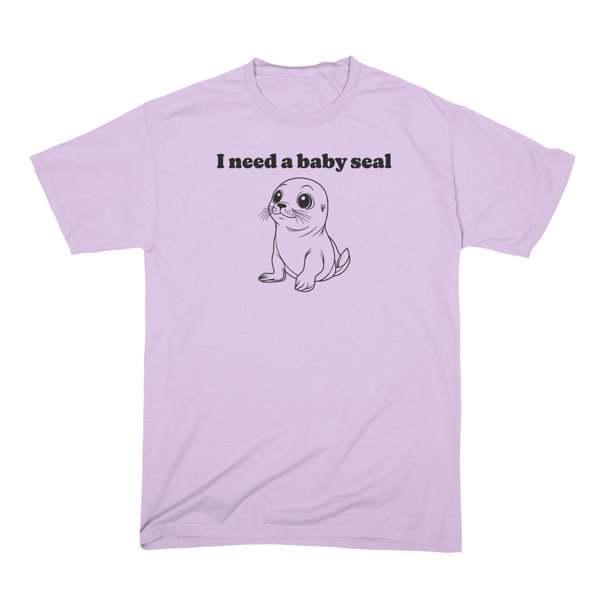 I Need A Baby Seal Comfort Colors T-Shirt