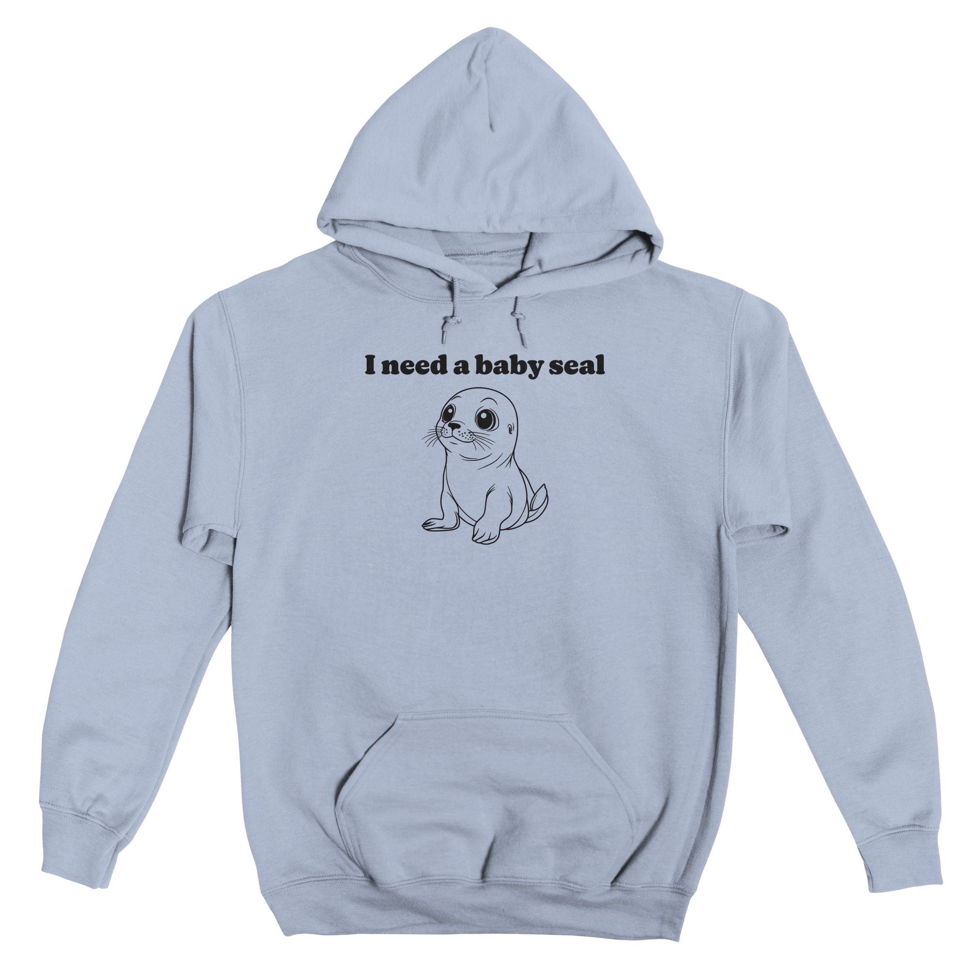 I Need A Baby Seal Classic Fleece Pullover Hoodie