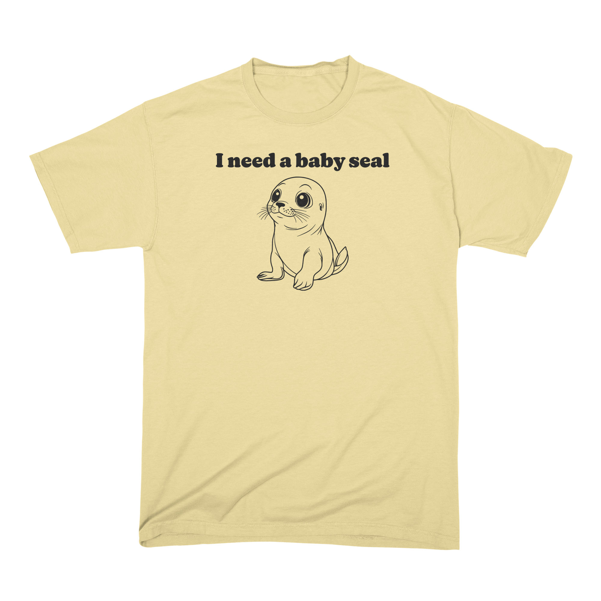 I Need A Baby Seal Comfort Colors T-Shirt