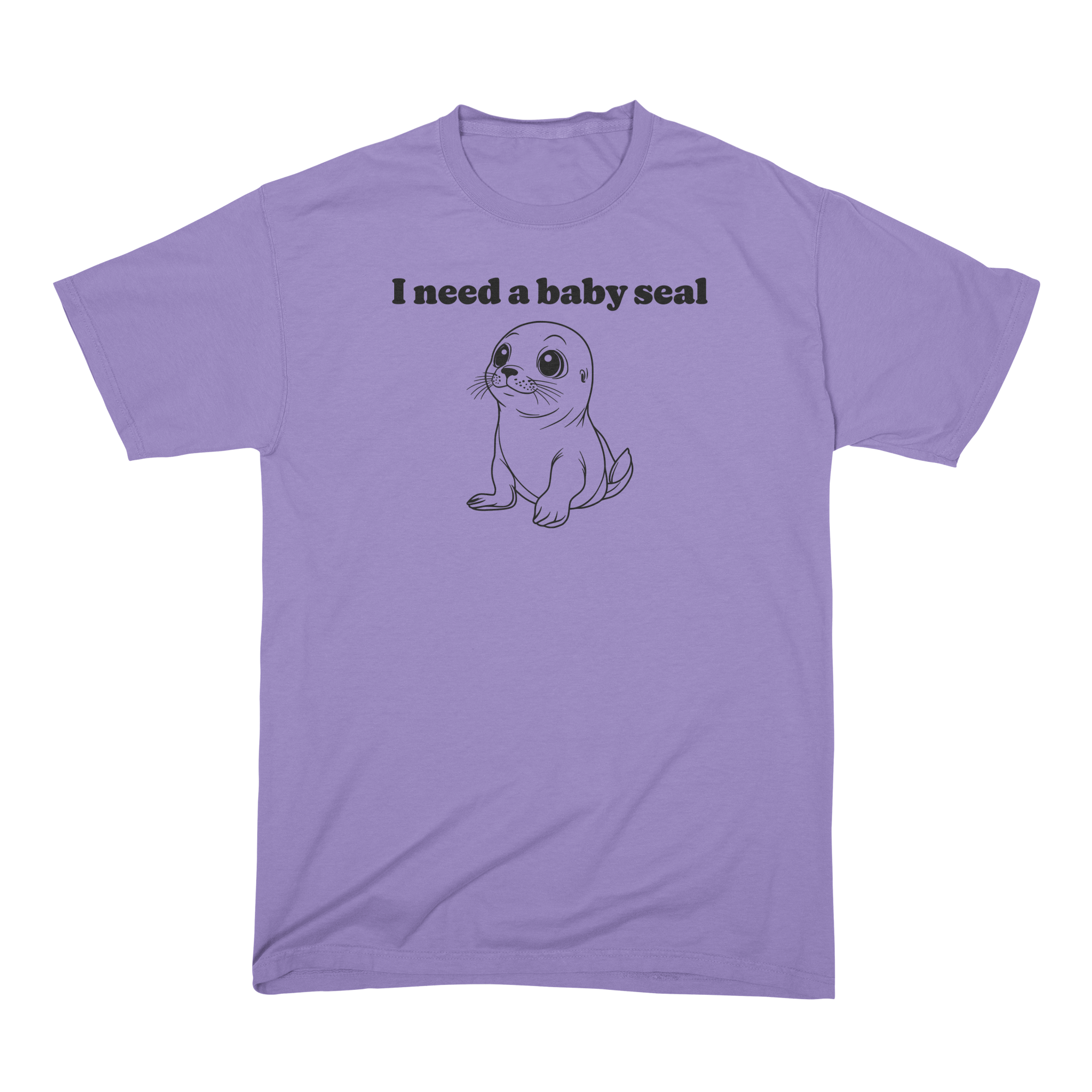 I Need A Baby Seal Comfort Colors T-Shirt
