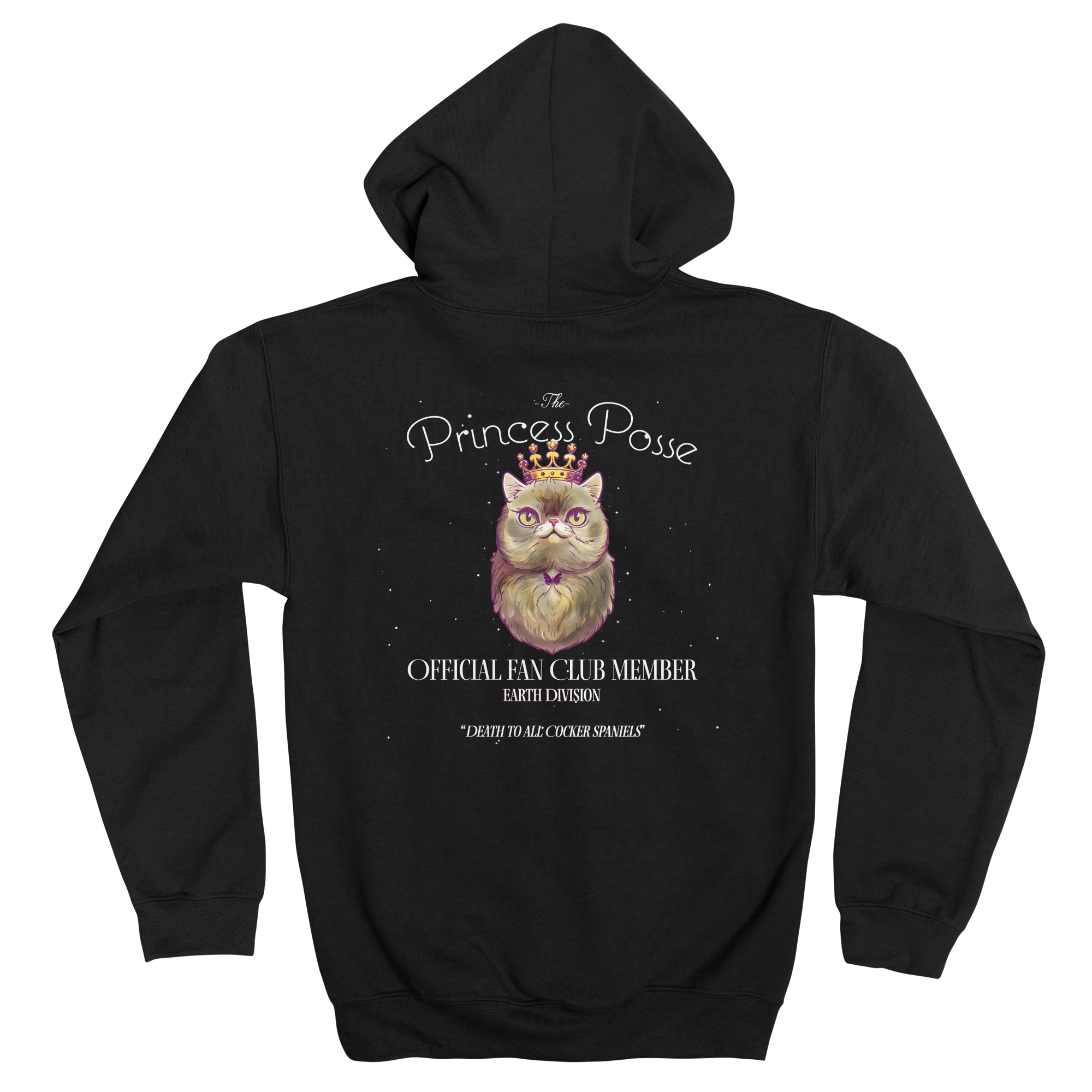 The Princess Posse Official Merchandise Princess Donut of Dungeon Crawler Carl (Dark Tees) Zip-Up Hoodie Classic Fleece