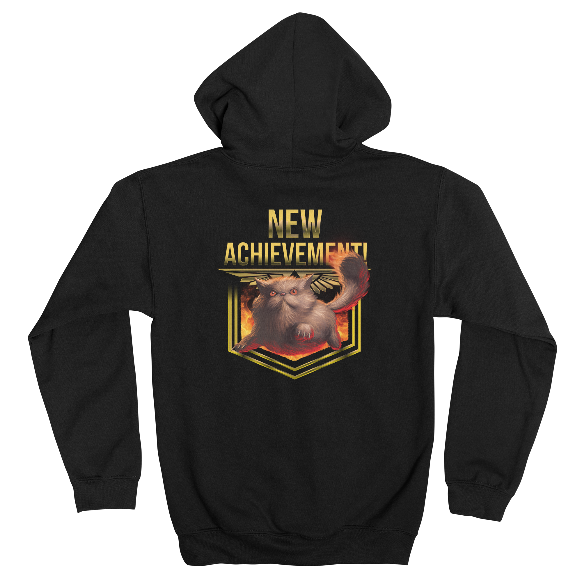 New Achievement! (Donut) Zip-Up Hoodie Classic Fleece