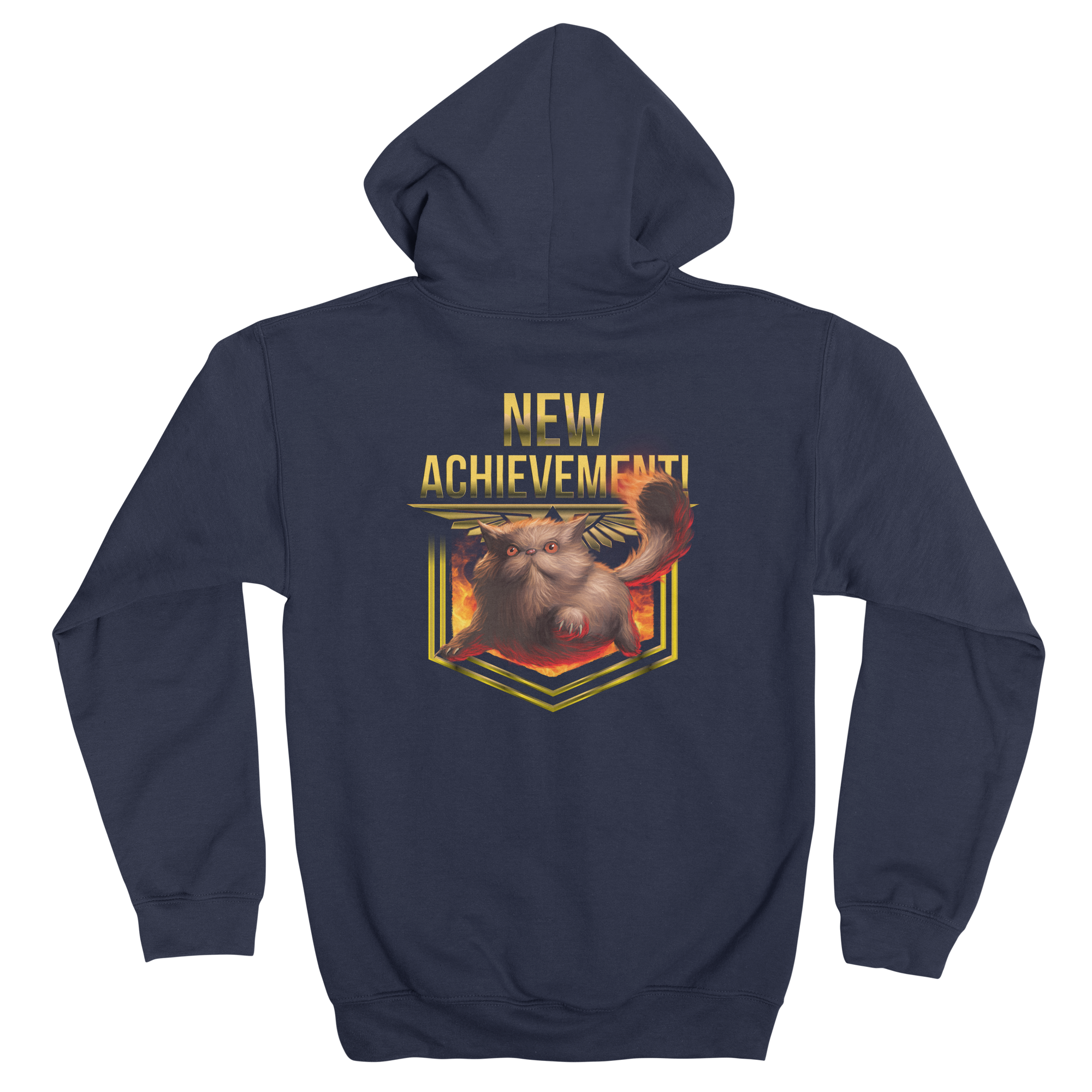 New Achievement! (Donut) Zip-Up Hoodie Classic Fleece