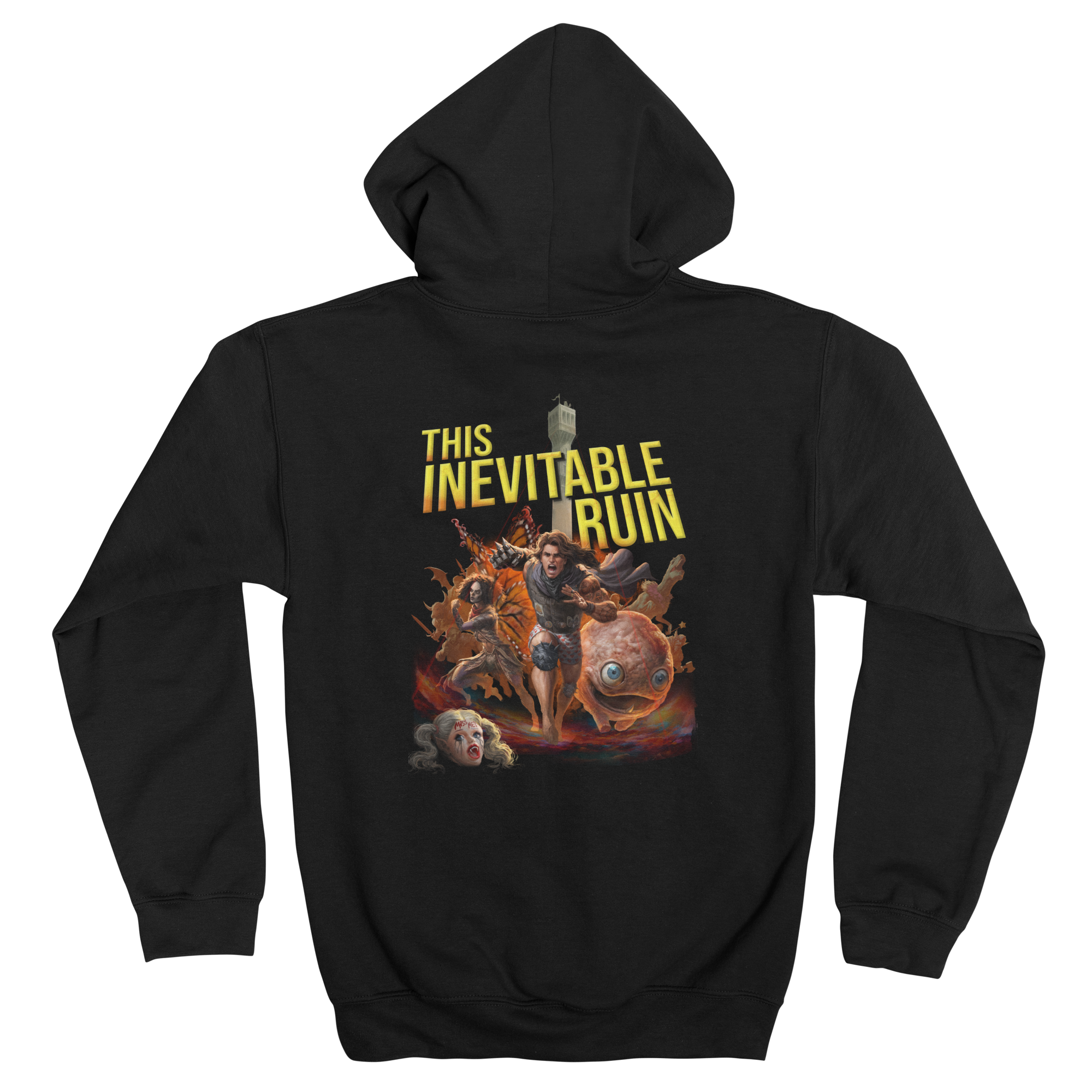 Book 7, The Inevitable Ruin Zip-Up Hoodie Classic Fleece