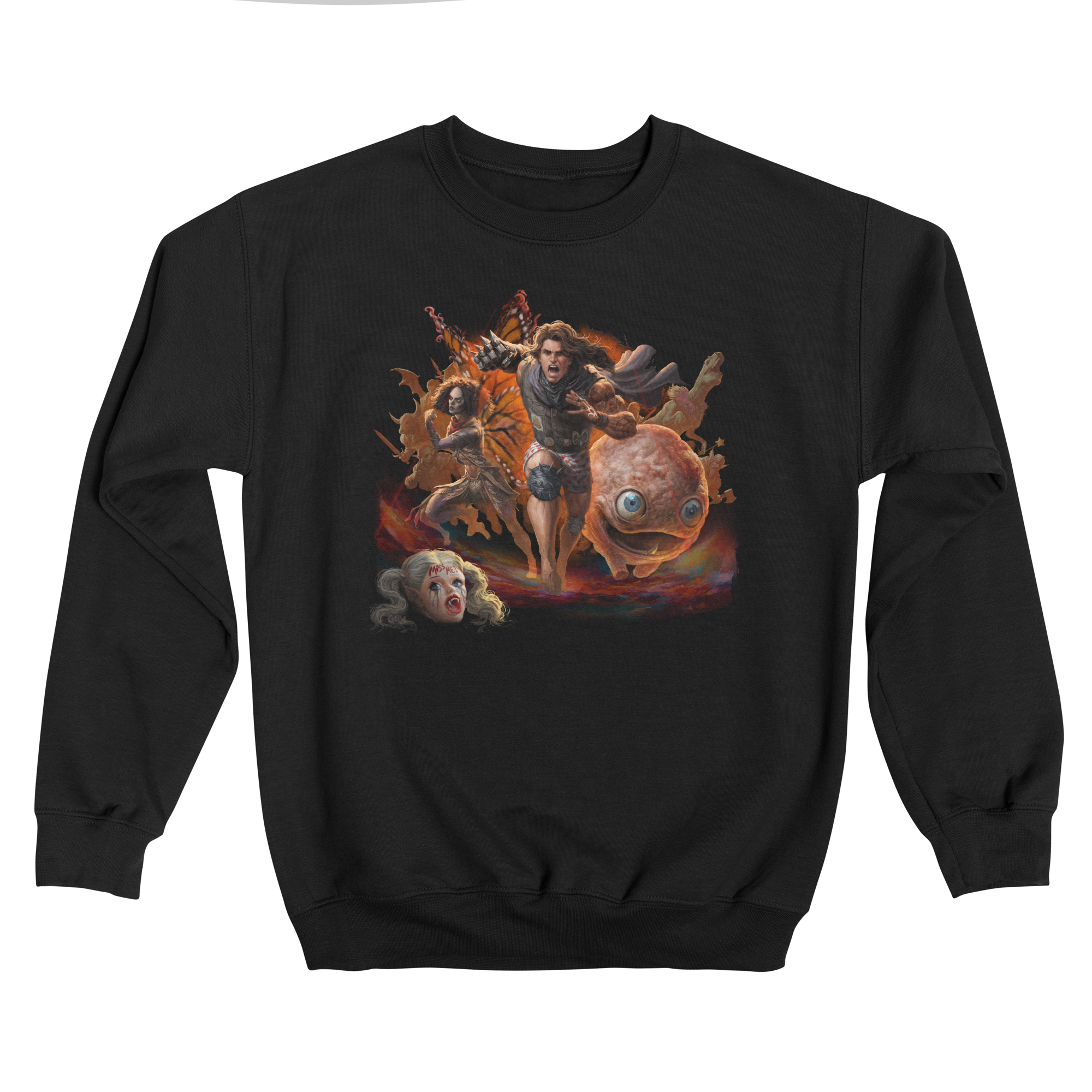 Book 7, The Inevitable Ruin, No Title Classic Fleece Sweatshirt