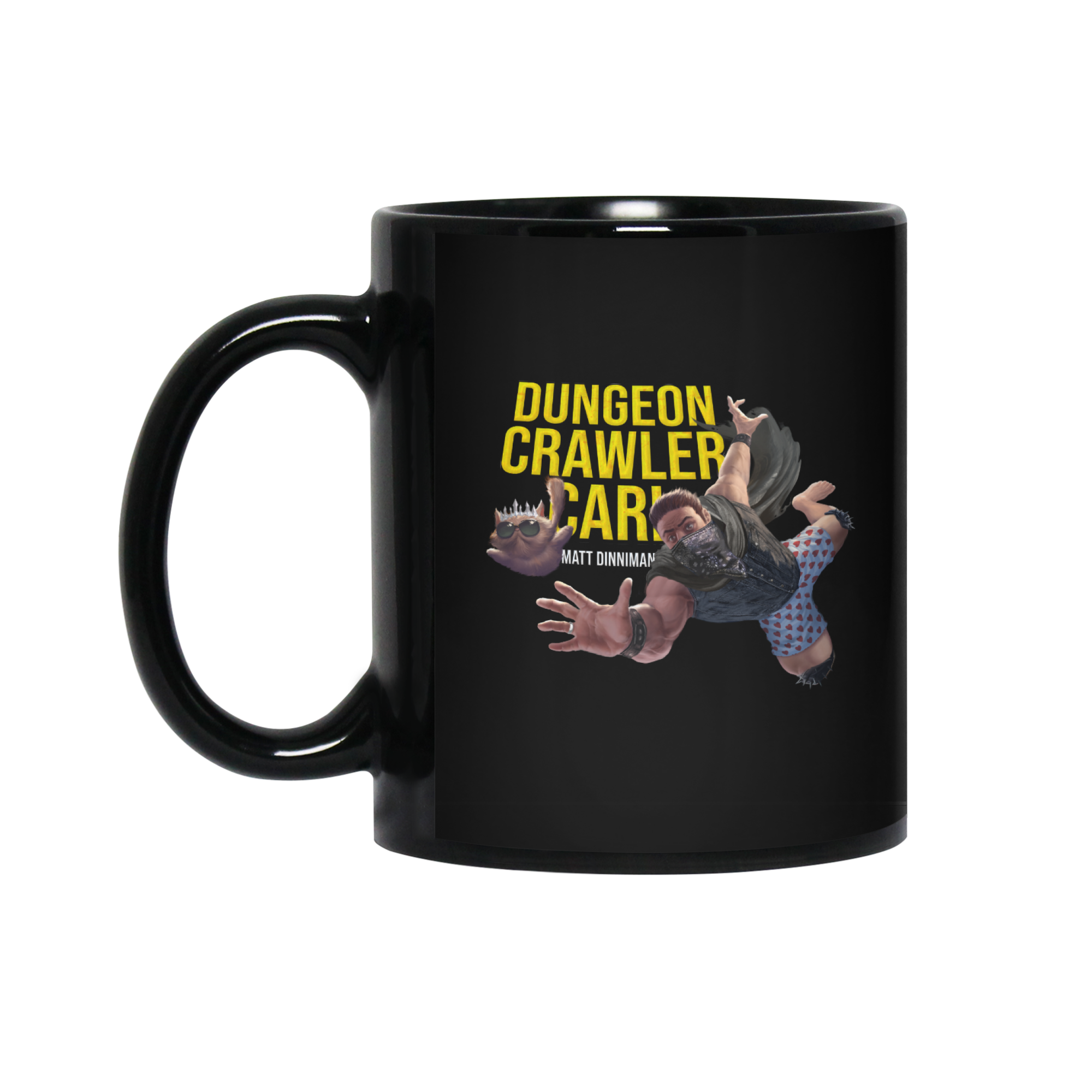 Carl and Donut Falling Mug