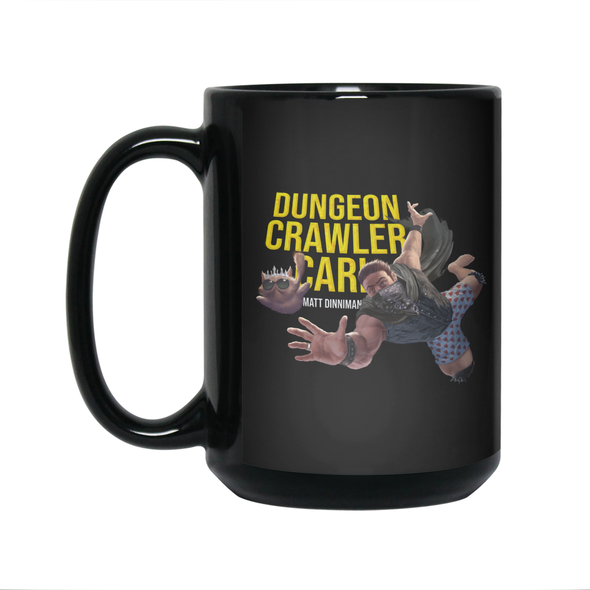 Carl and Donut Falling Mug