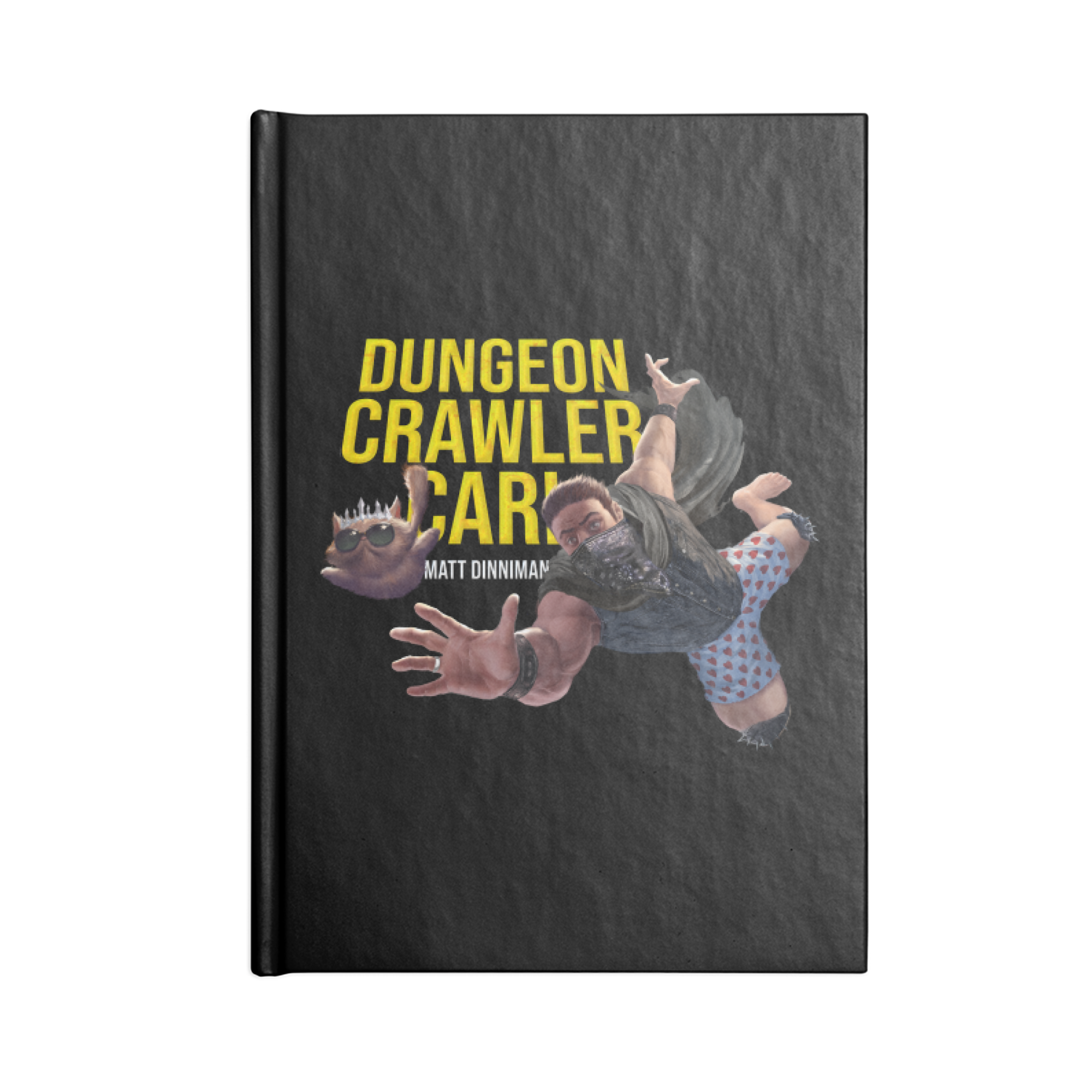 Carl and Donut Falling Notebook