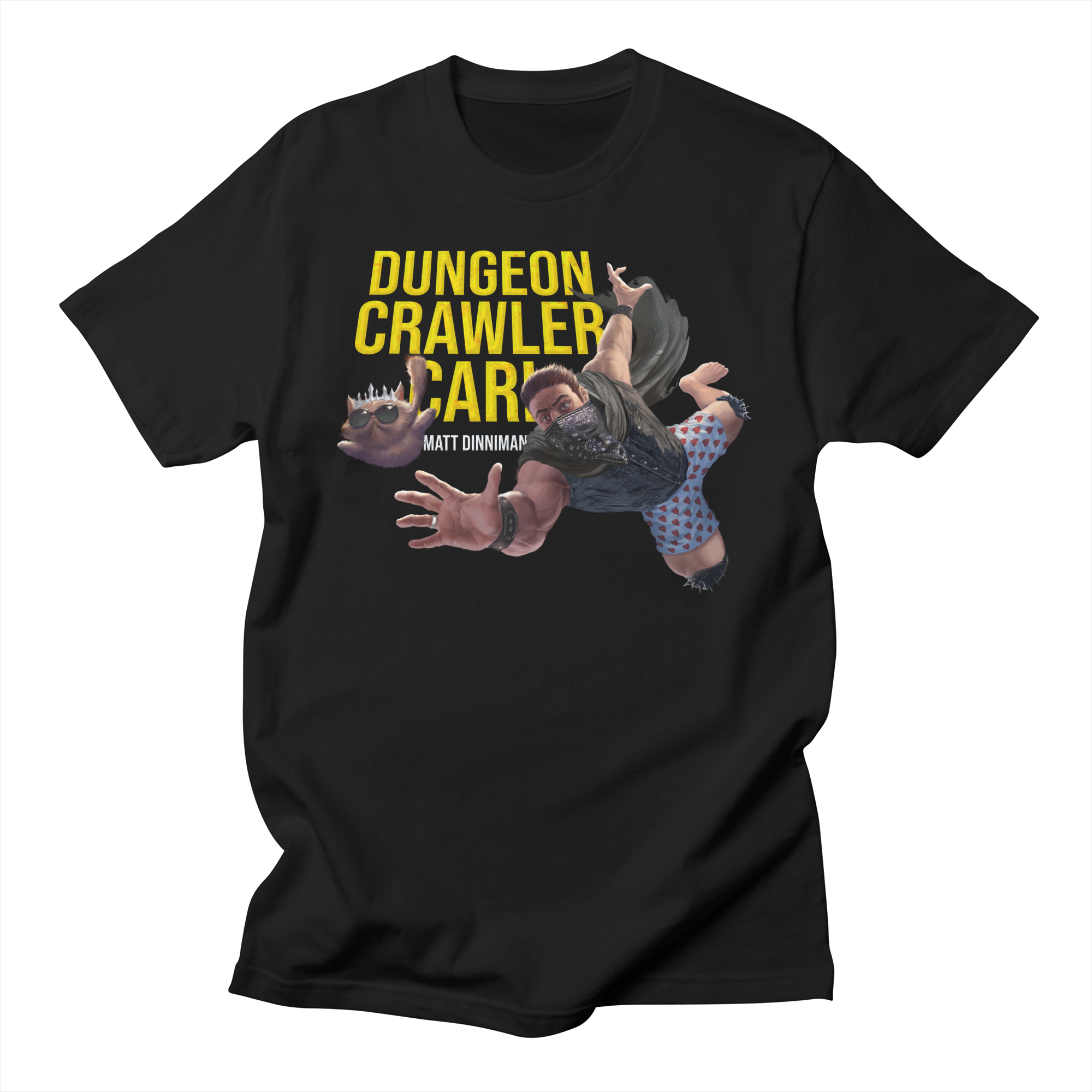 Carl and Donut Falling Regular T-Shirt