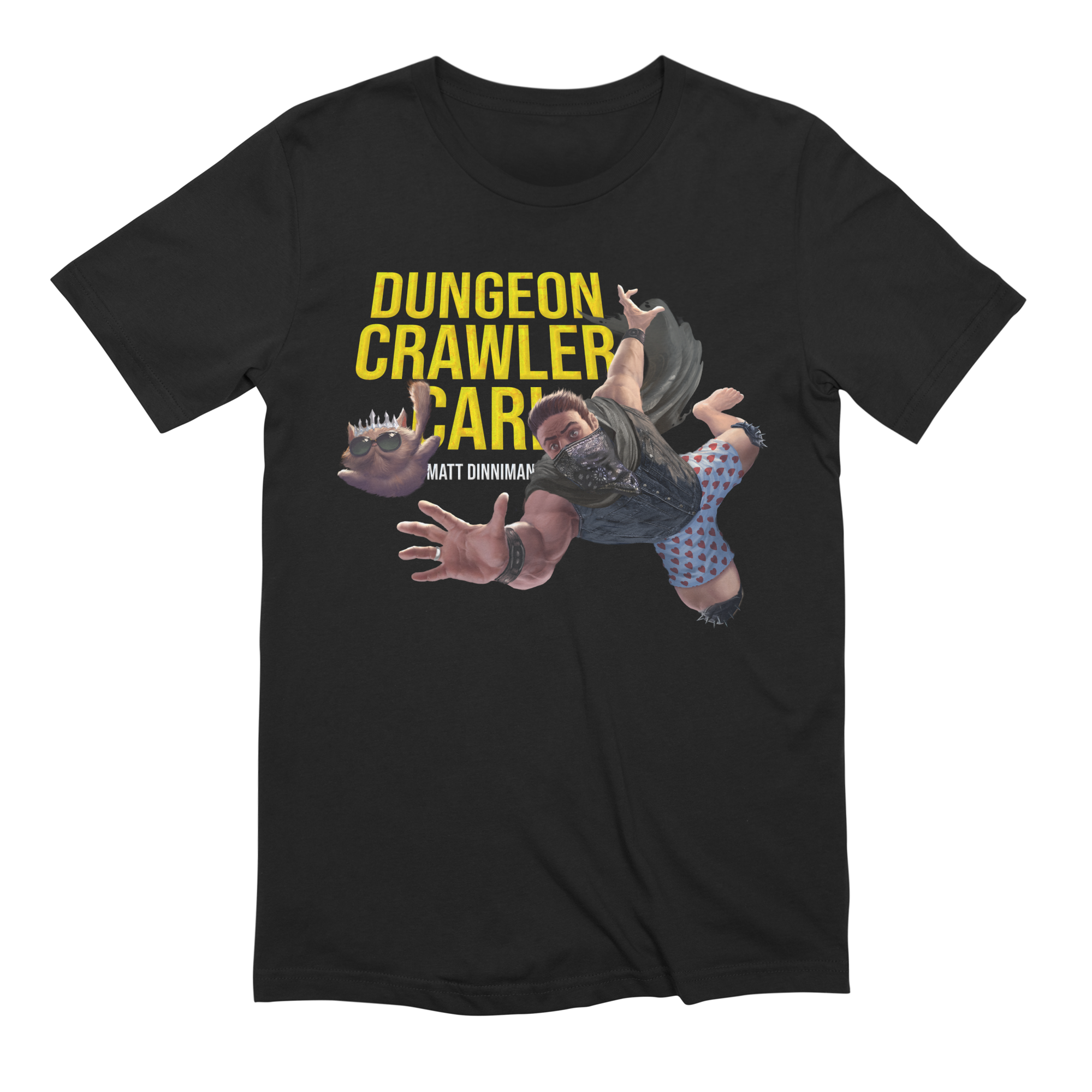 Carl and Donut Falling Extra Soft T-Shirt