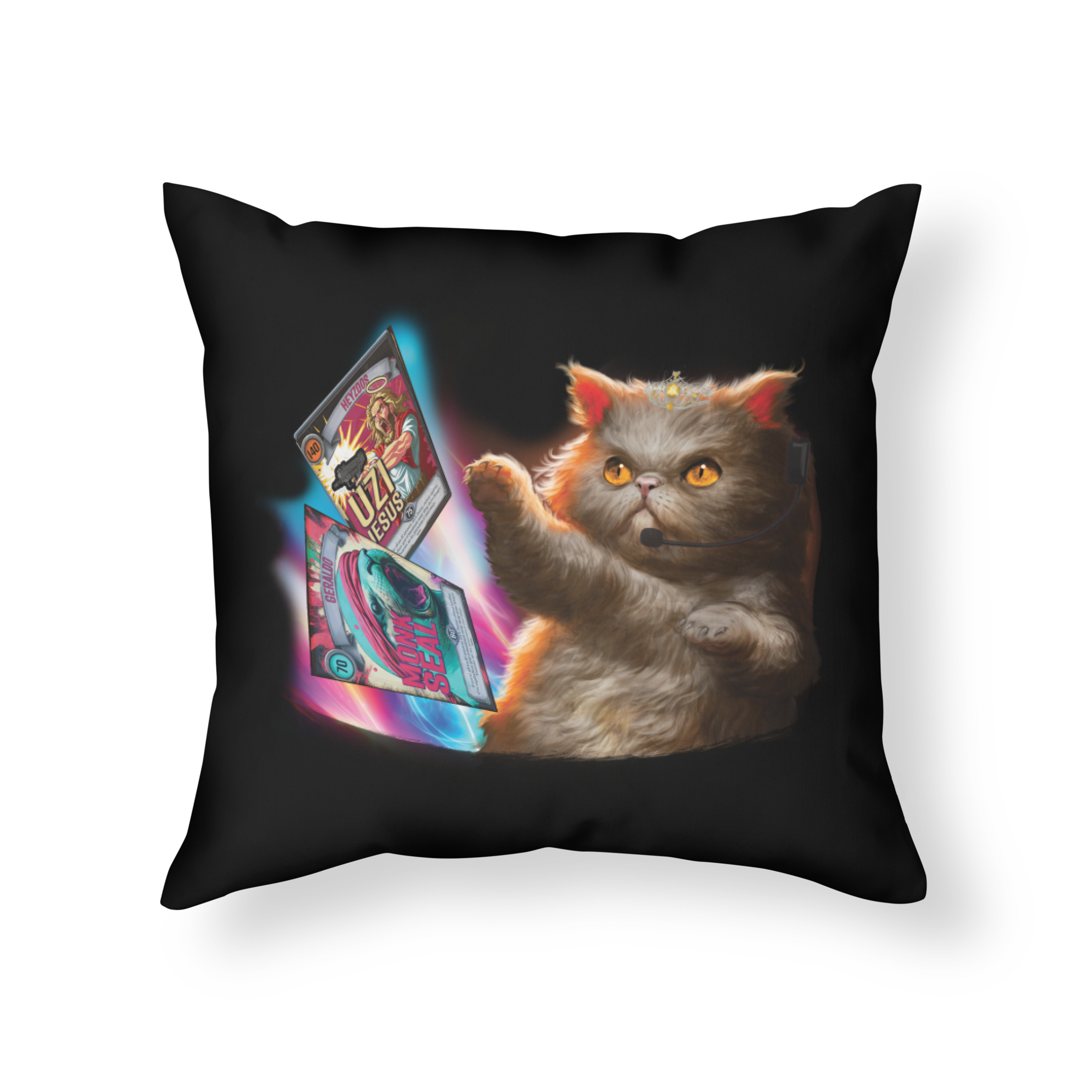 Donut Book 6 Throw Pillow