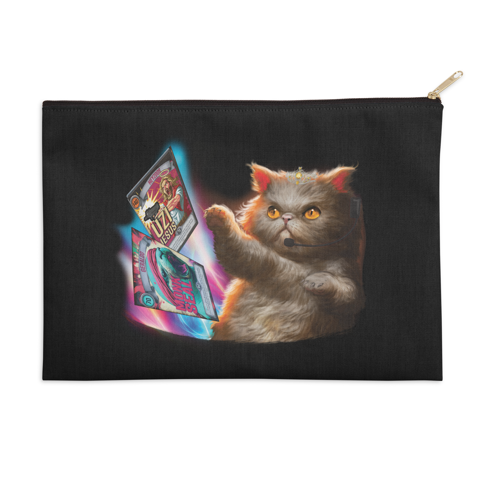 Donut Book 6 Zip Pouch