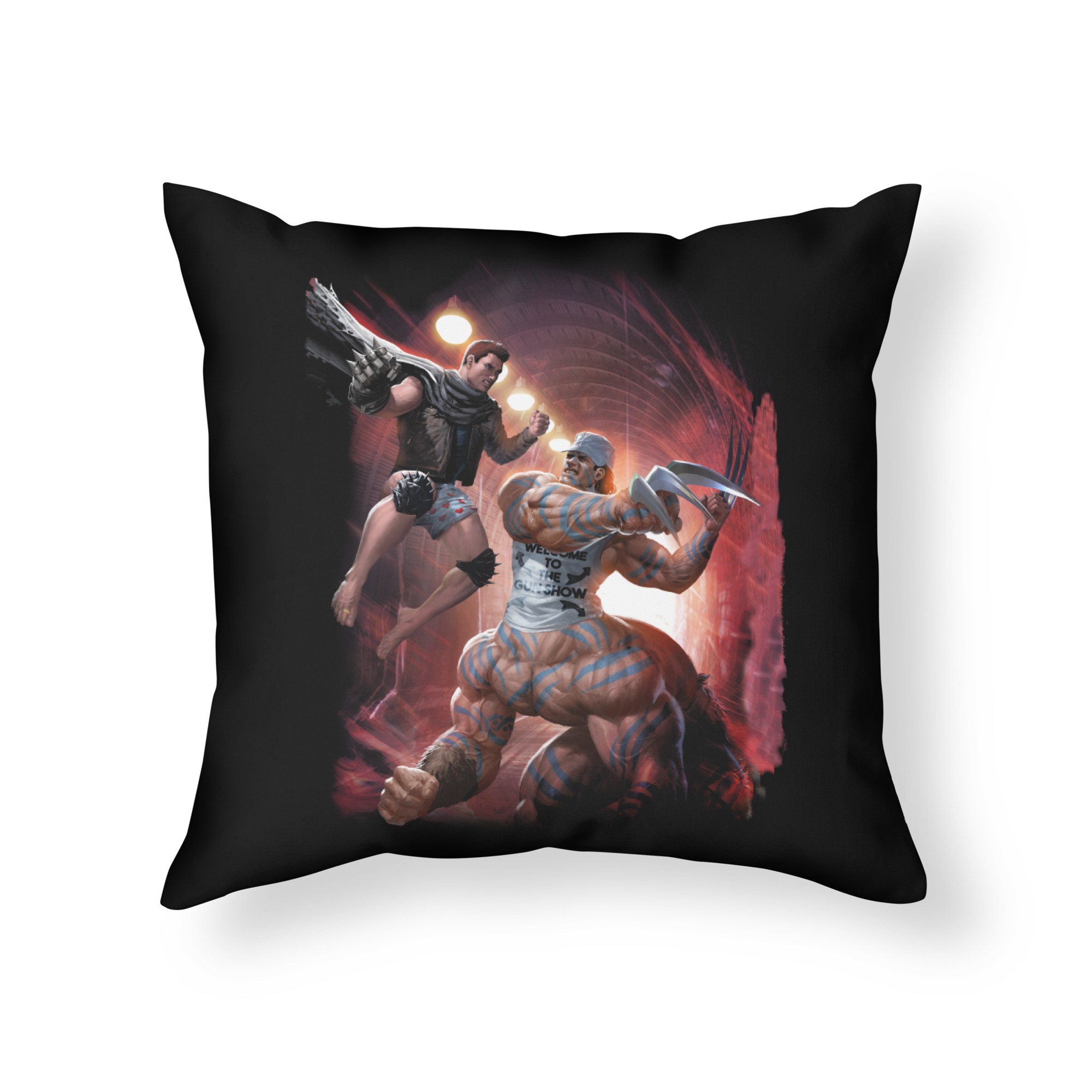 Book 3, The Dungeon Anarchist's Cookbook, No Title Throw Pillow