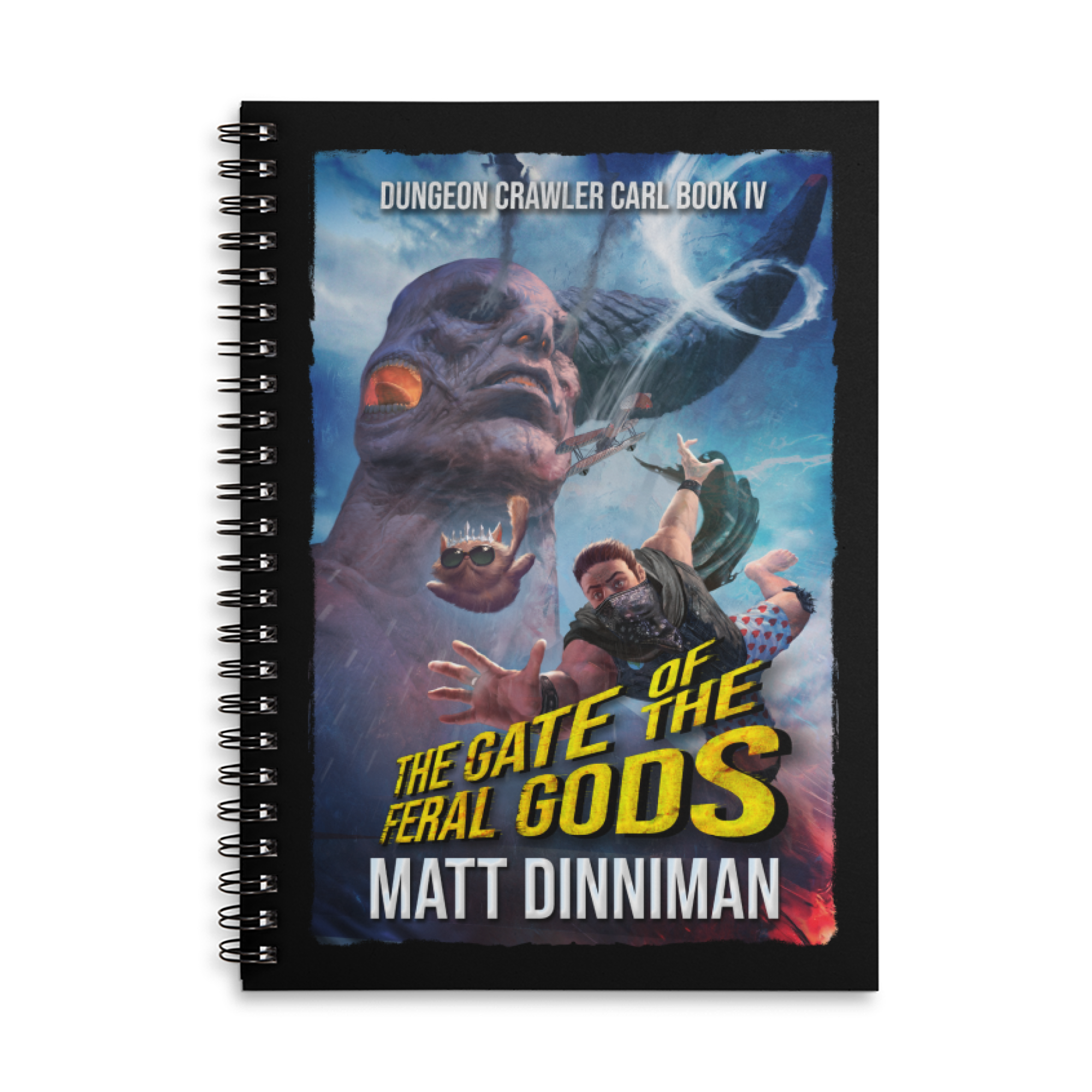 Book 4, The Gate of the Feral Gods Notebook