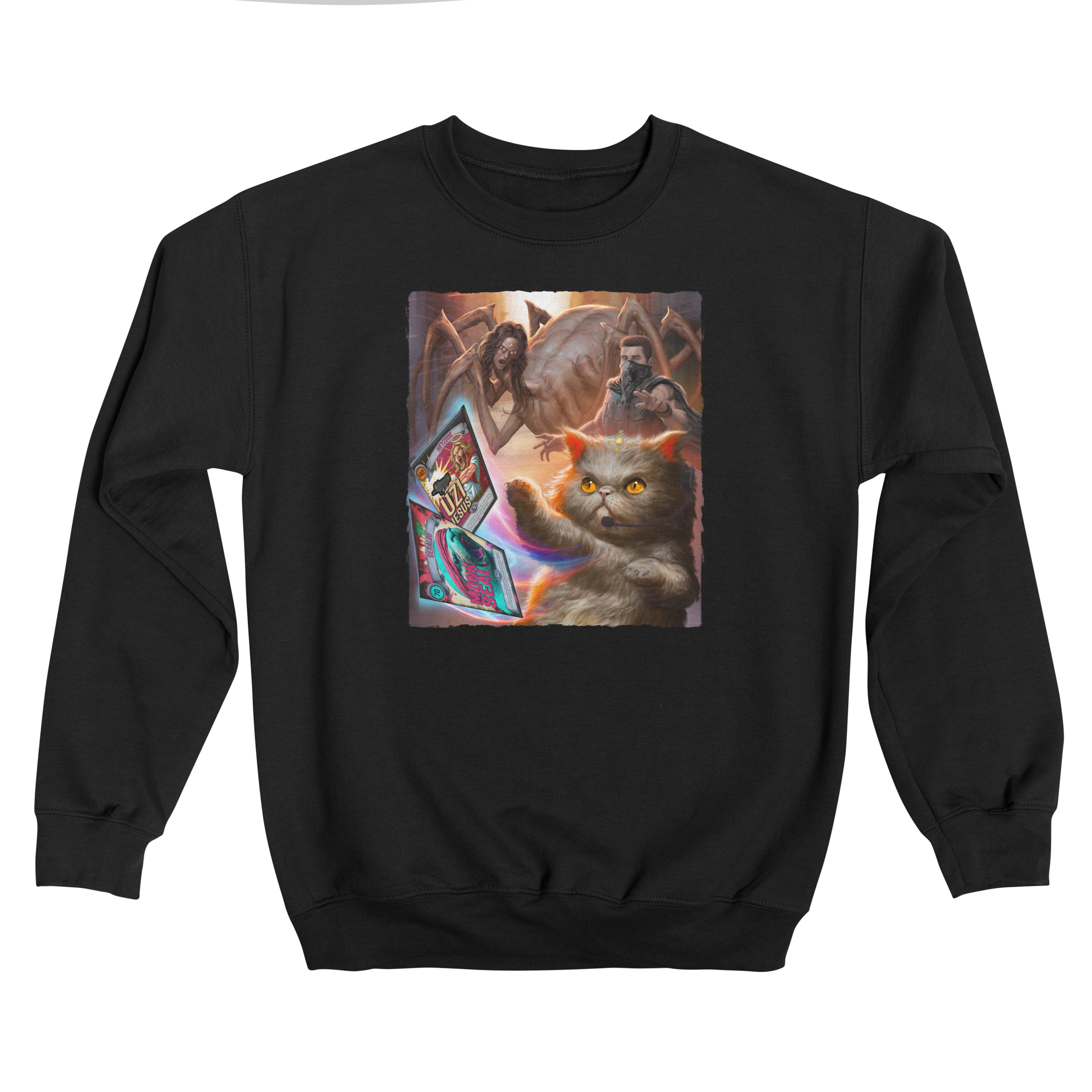 Book 6, The Eye of the Bedlam Bride, No Title Classic Fleece Sweatshirt