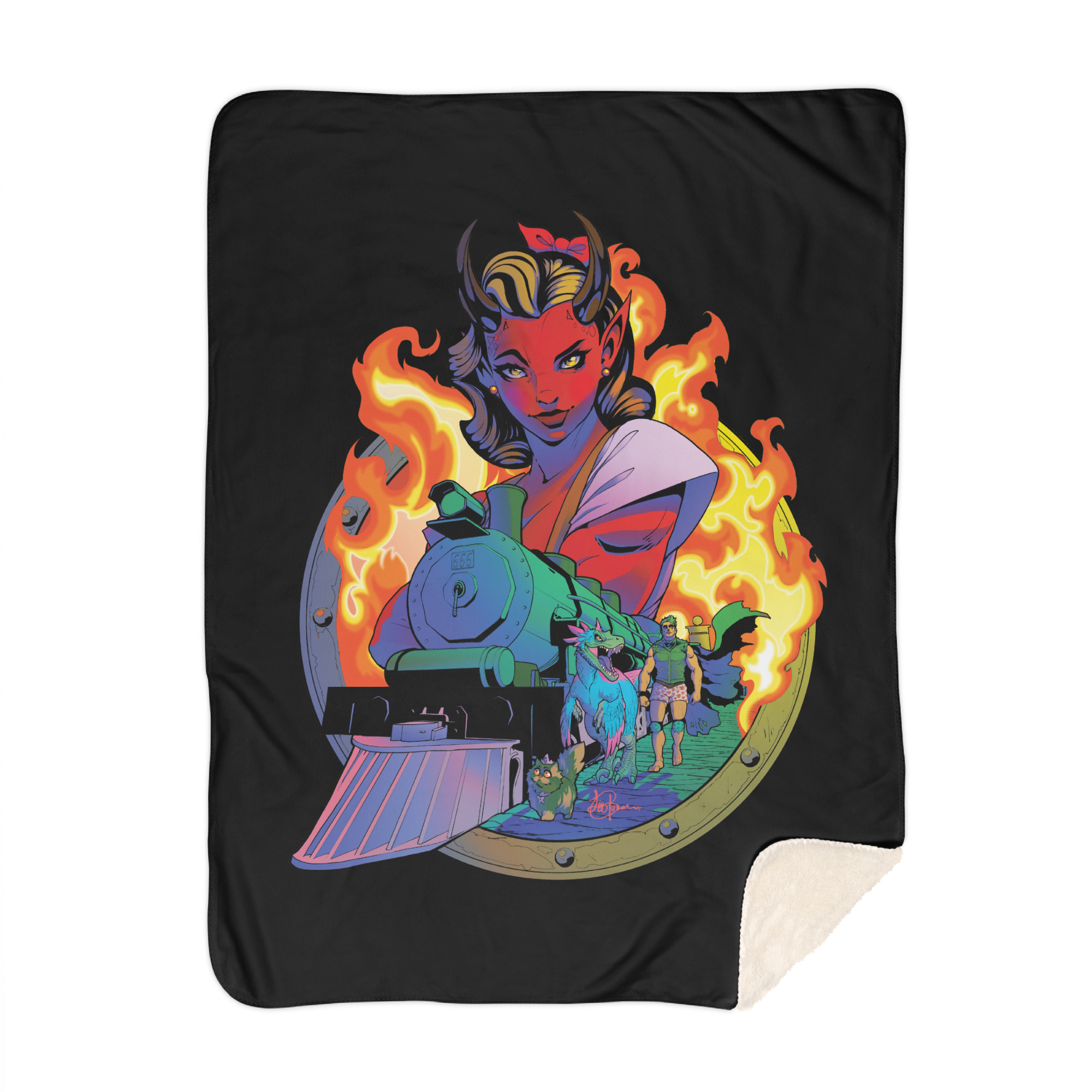 Nightmare Express Blanket