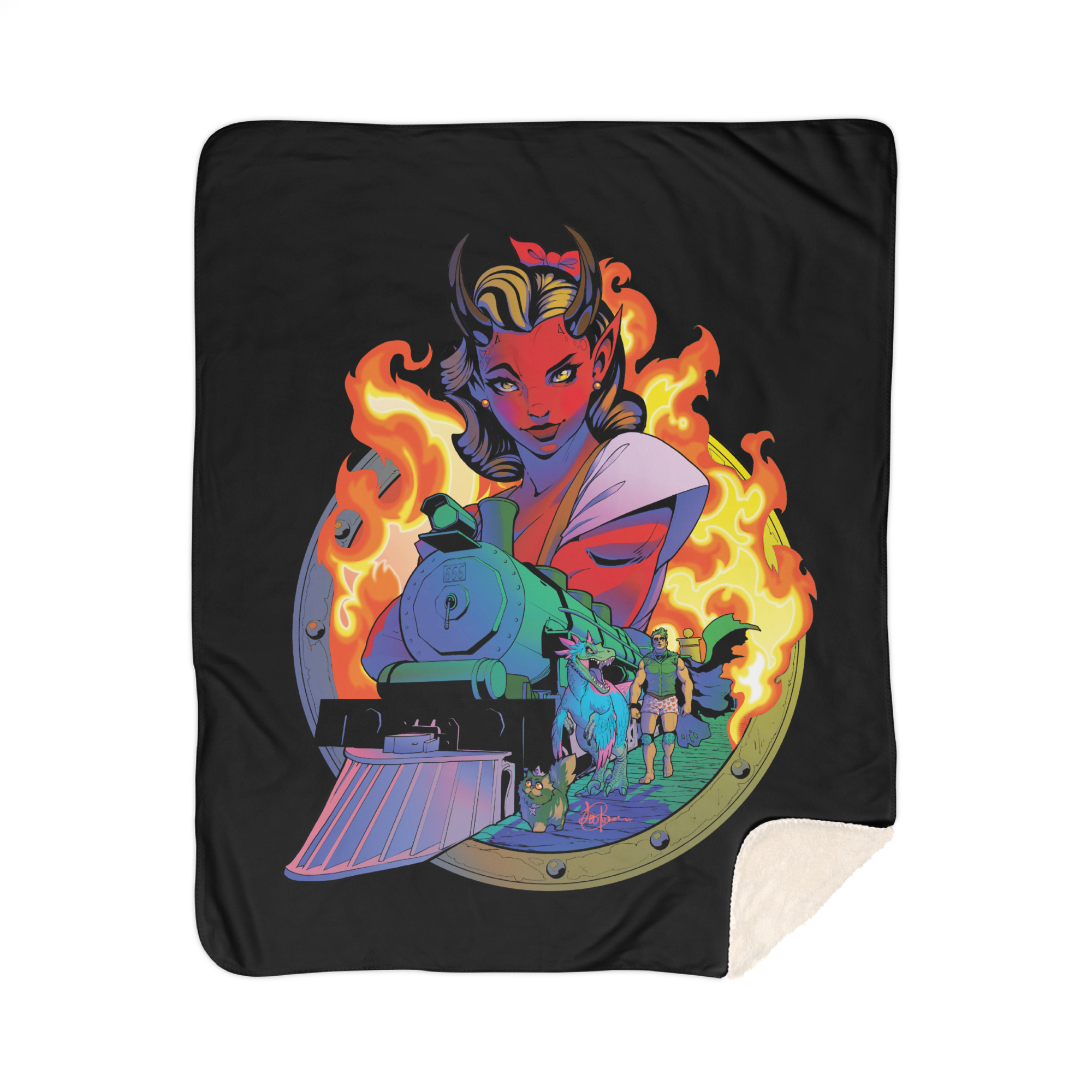 Nightmare Express Blanket