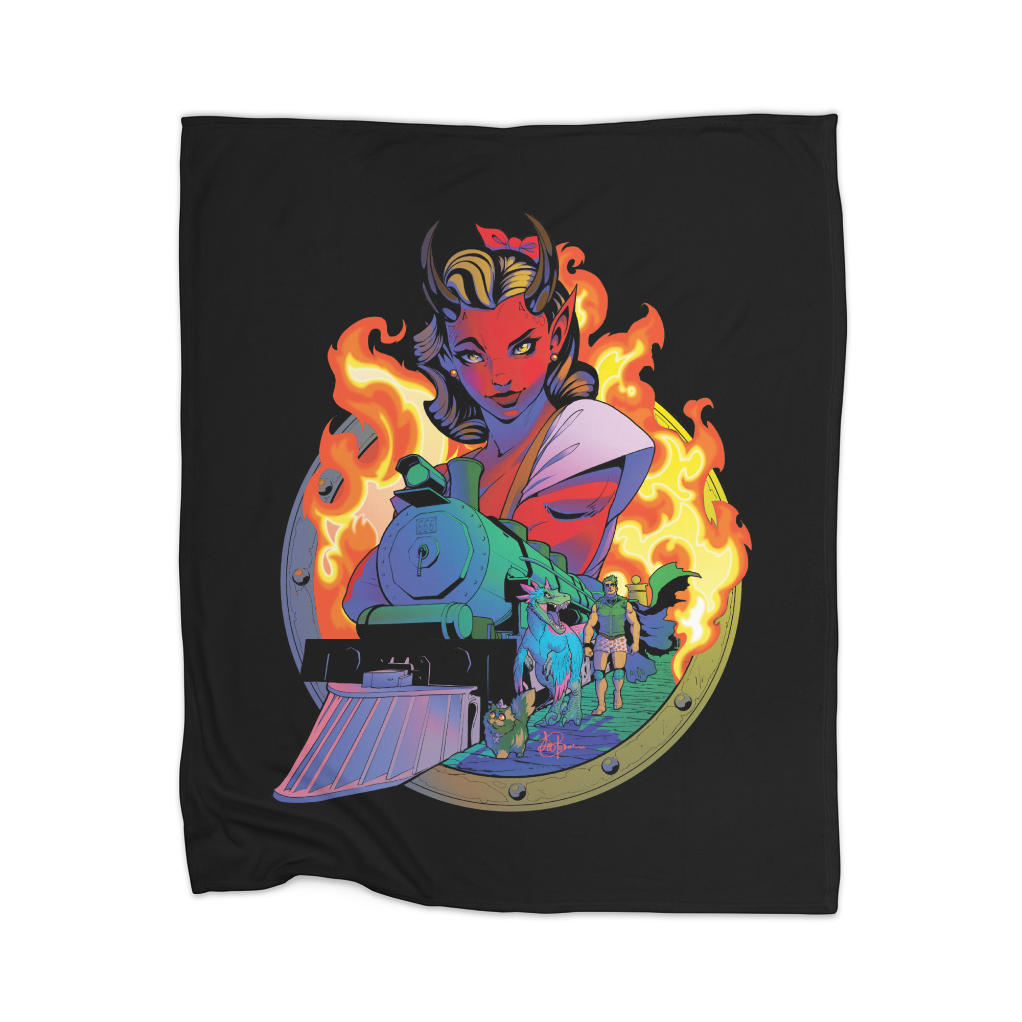 Nightmare Express Blanket