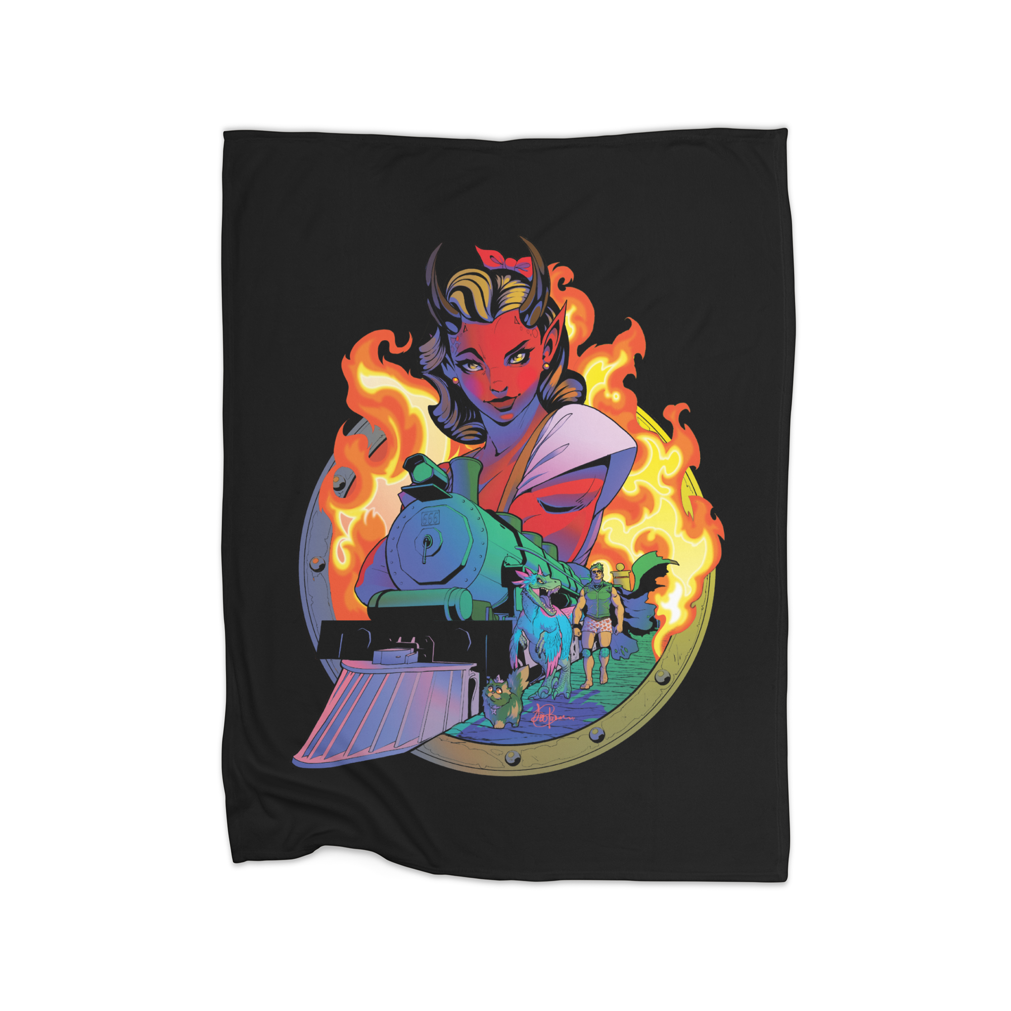 Nightmare Express Blanket