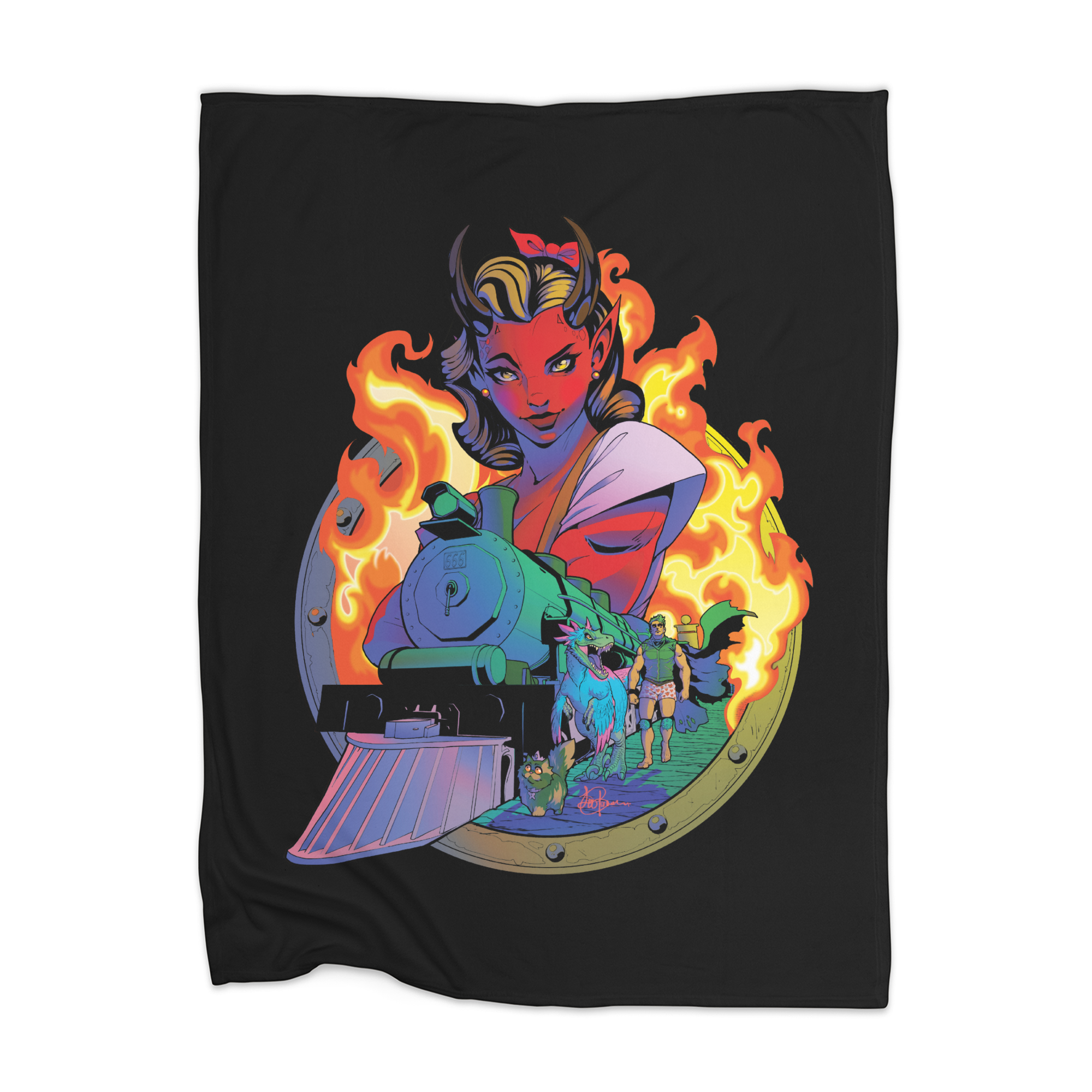 Nightmare Express Blanket