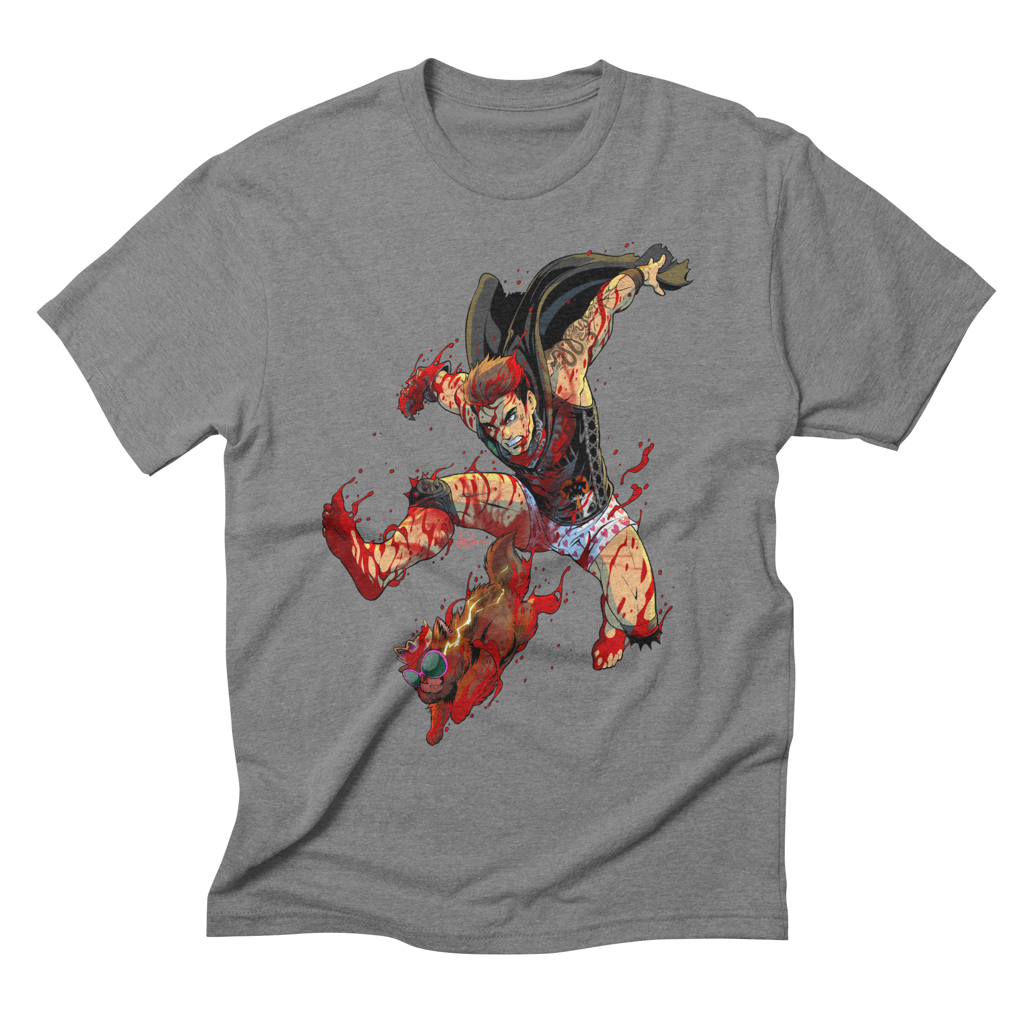 FEET FIRST Triblend T-Shirt
