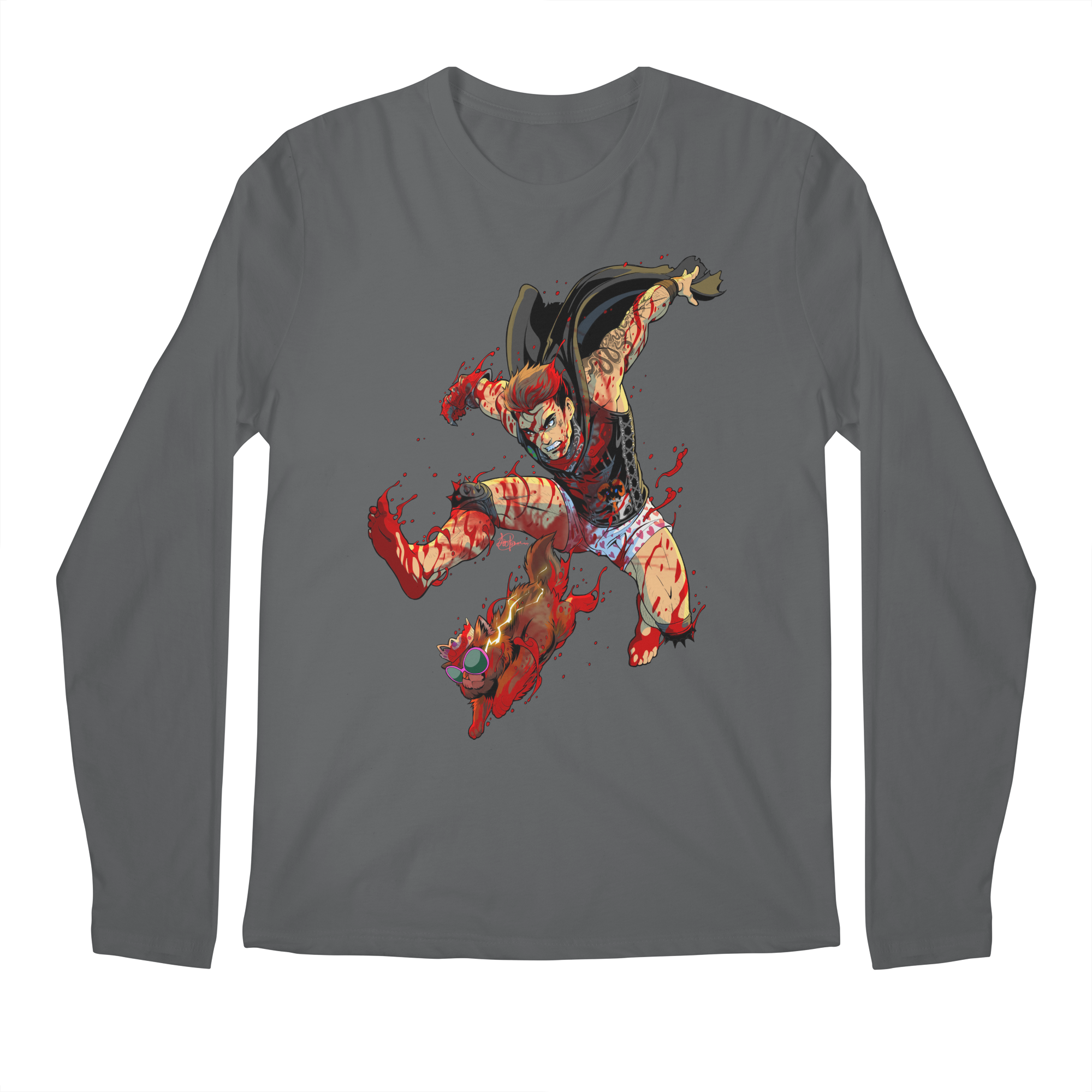 FEET FIRST Long Sleeve T-Shirt