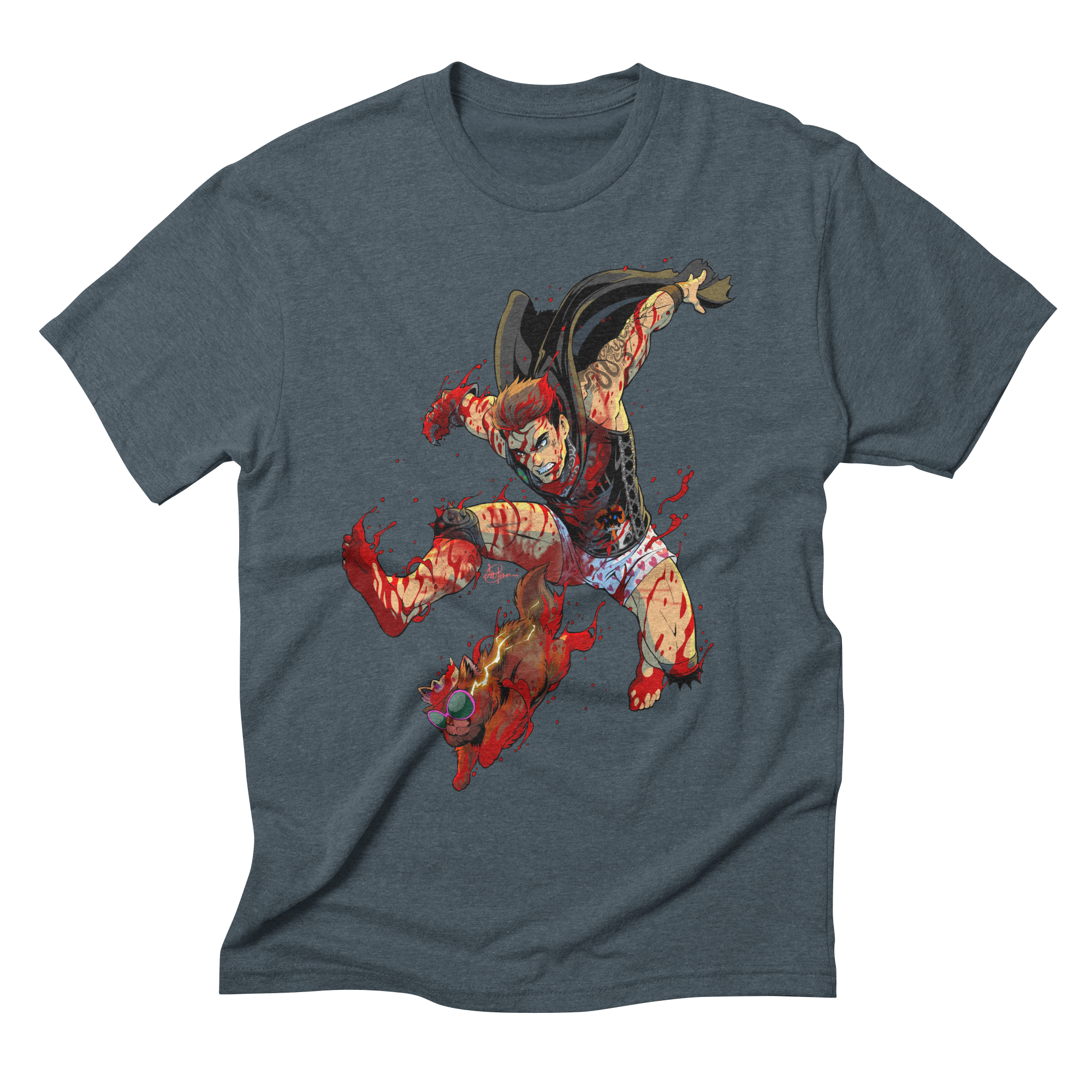 FEET FIRST Triblend T-Shirt