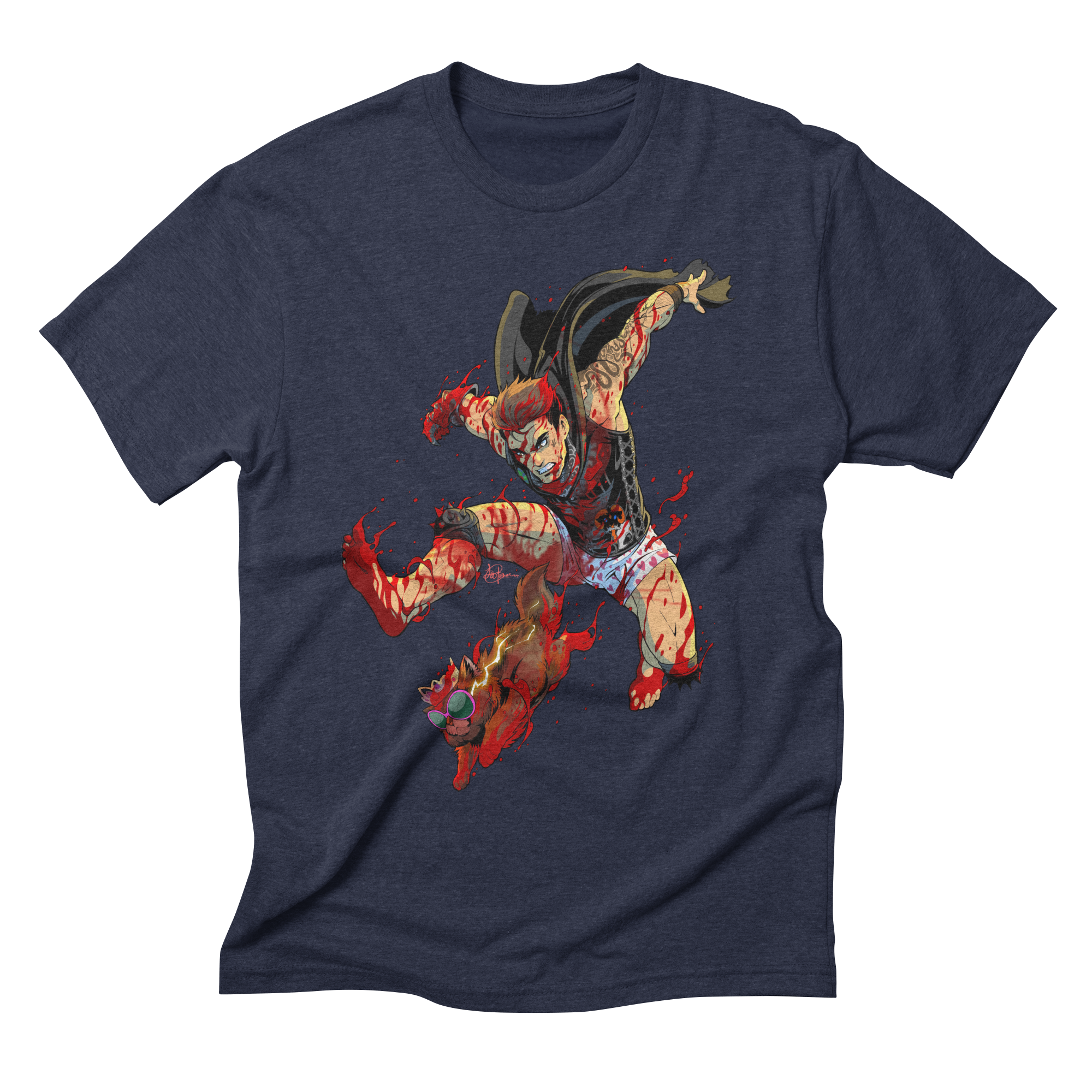 FEET FIRST Triblend T-Shirt