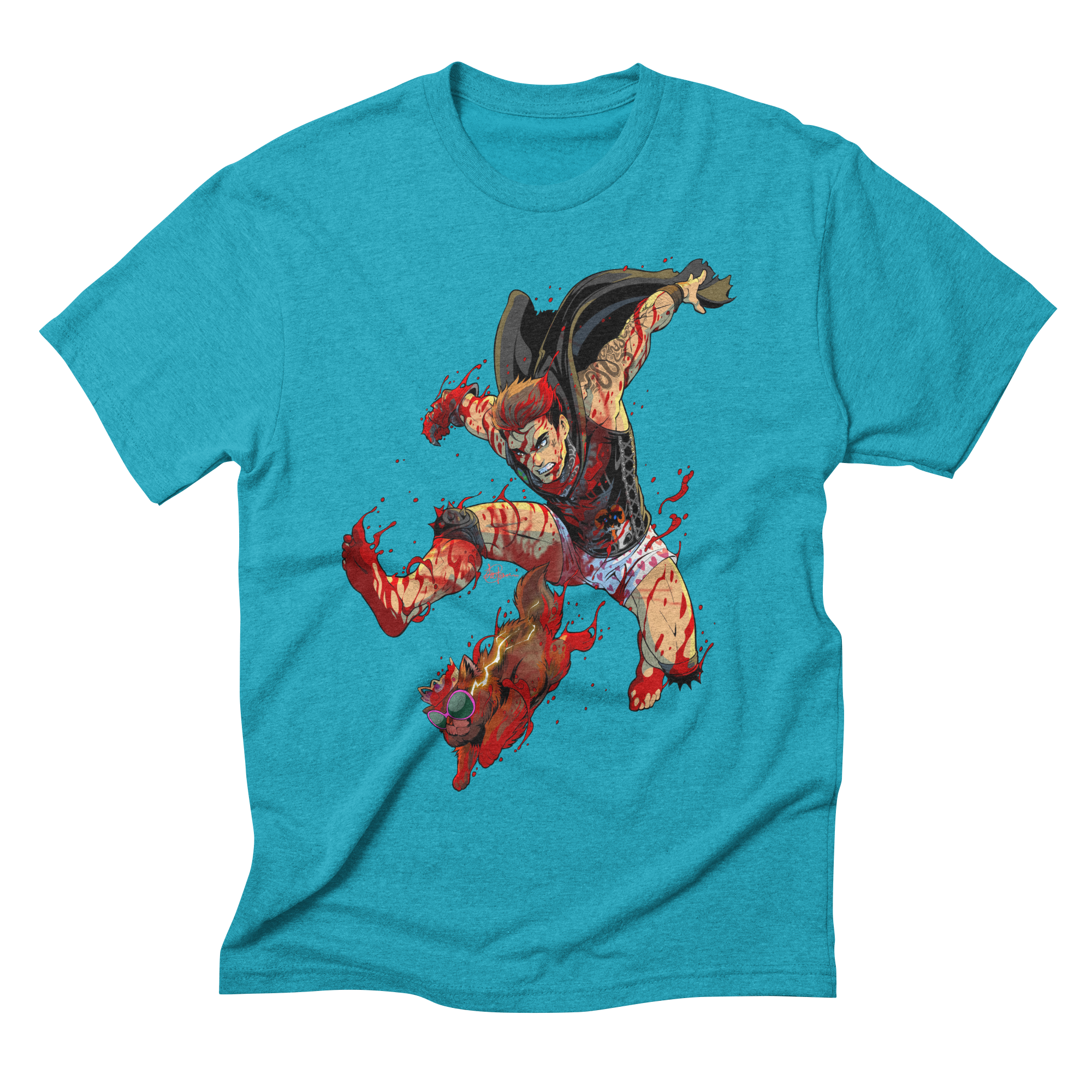 FEET FIRST Triblend T-Shirt