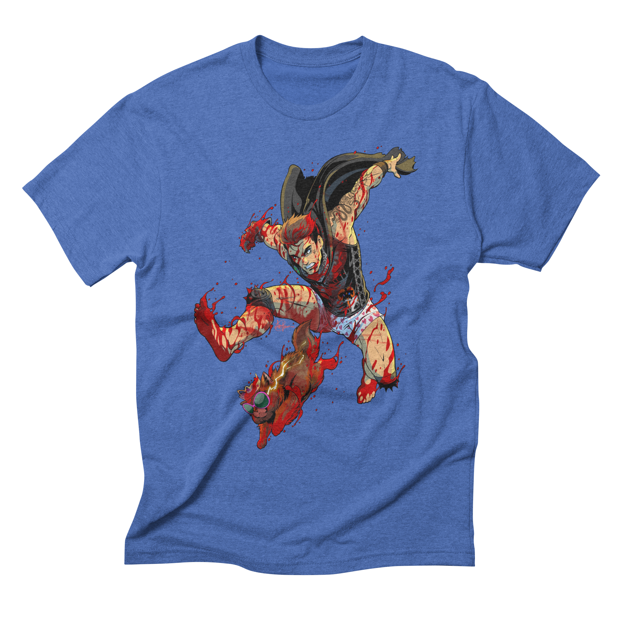 FEET FIRST Triblend T-Shirt