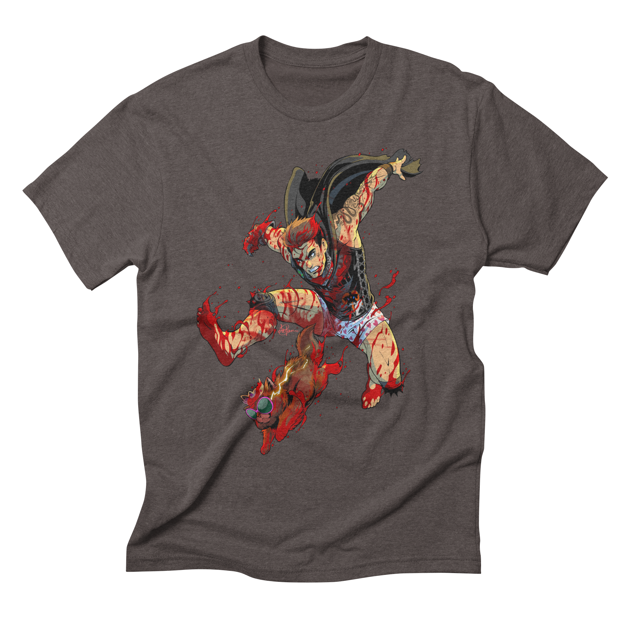 FEET FIRST Triblend T-Shirt