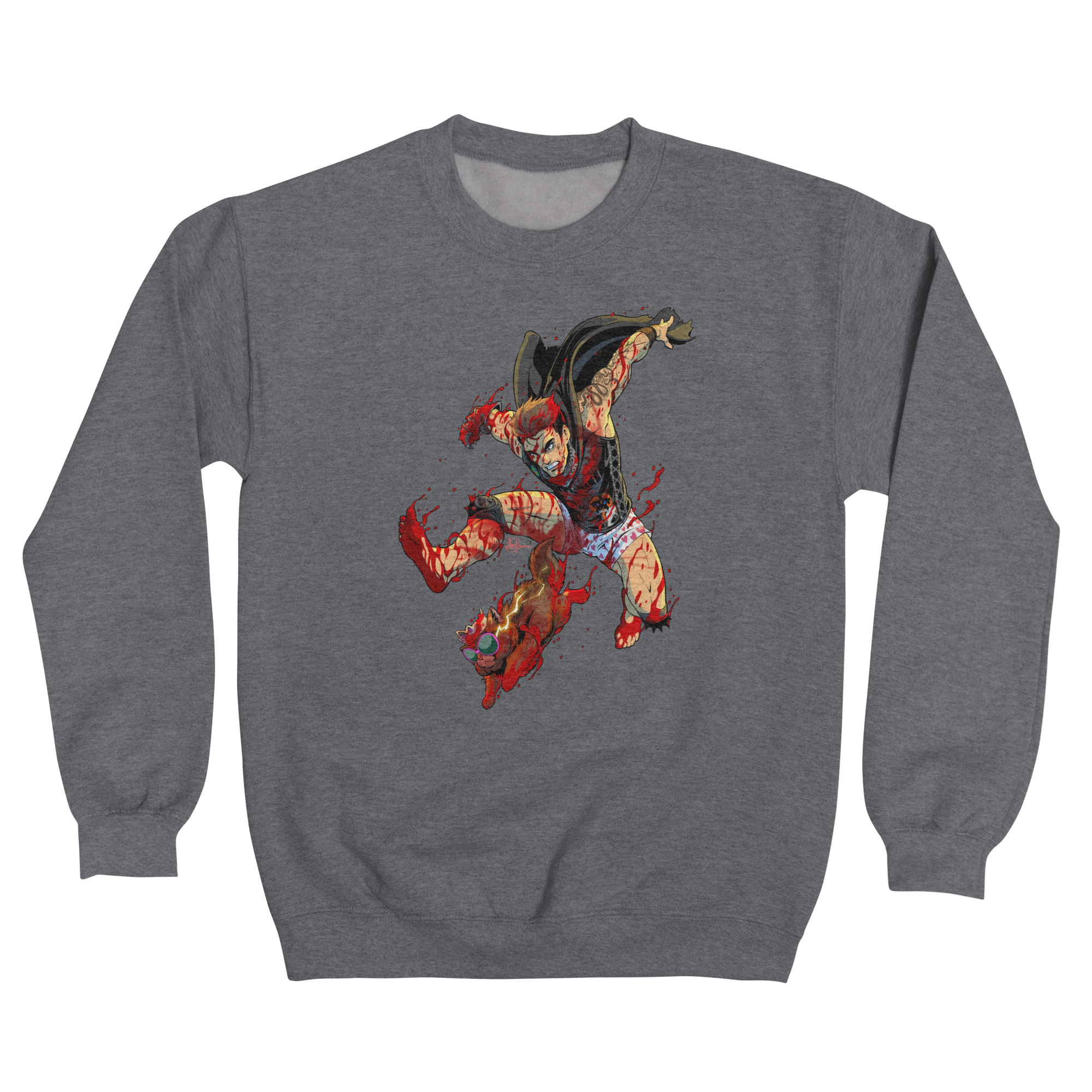 FEET FIRST Fleece Sweatshirt
