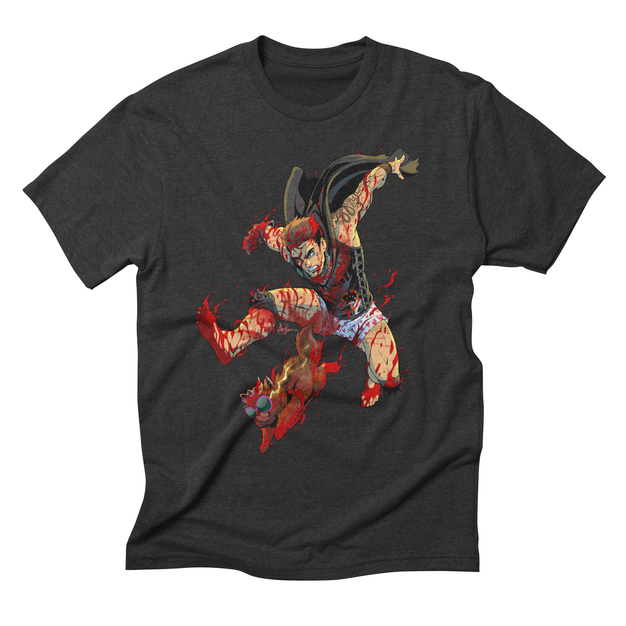 FEET FIRST Triblend T-Shirt