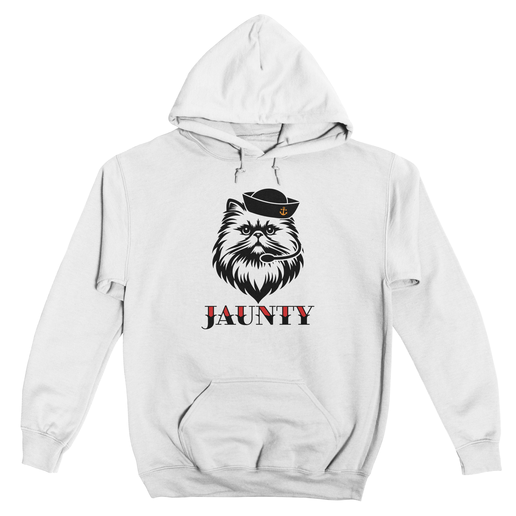 JAUNTY Classic Fleece Pullover Hoodie