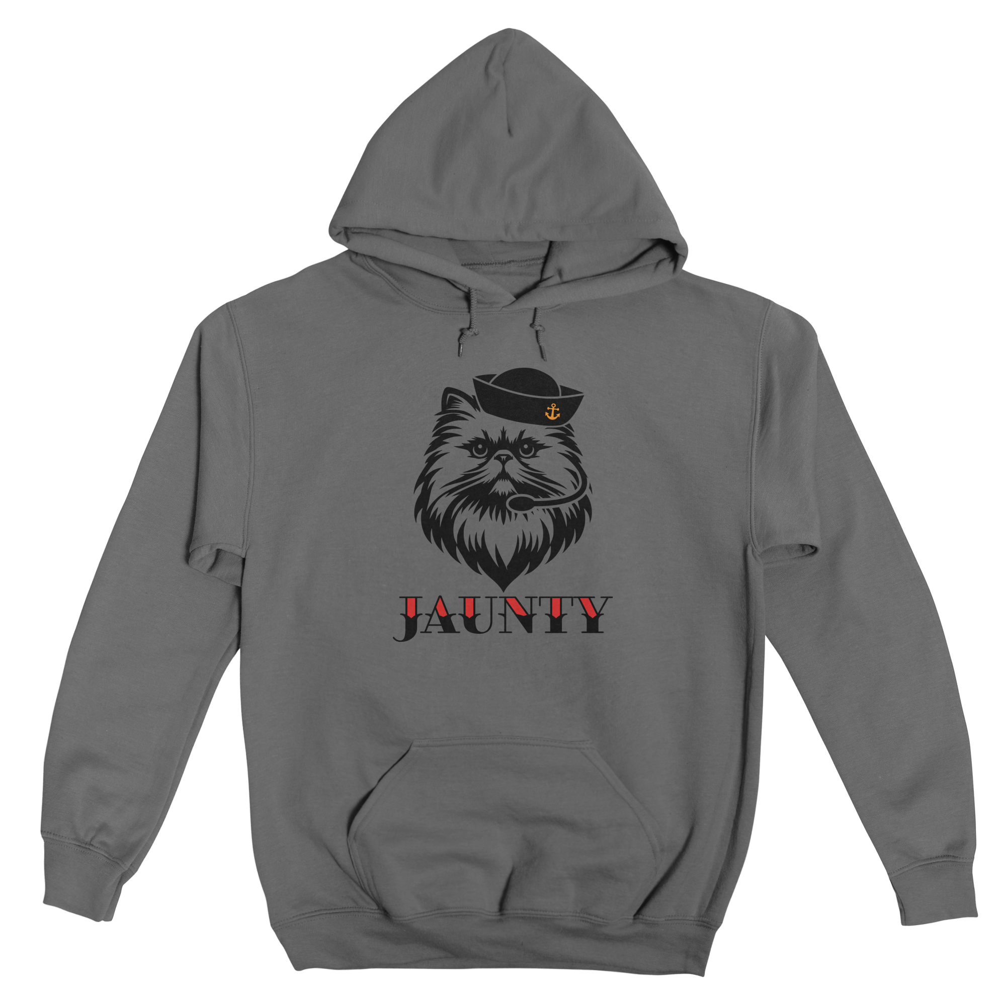 JAUNTY Classic Fleece Pullover Hoodie