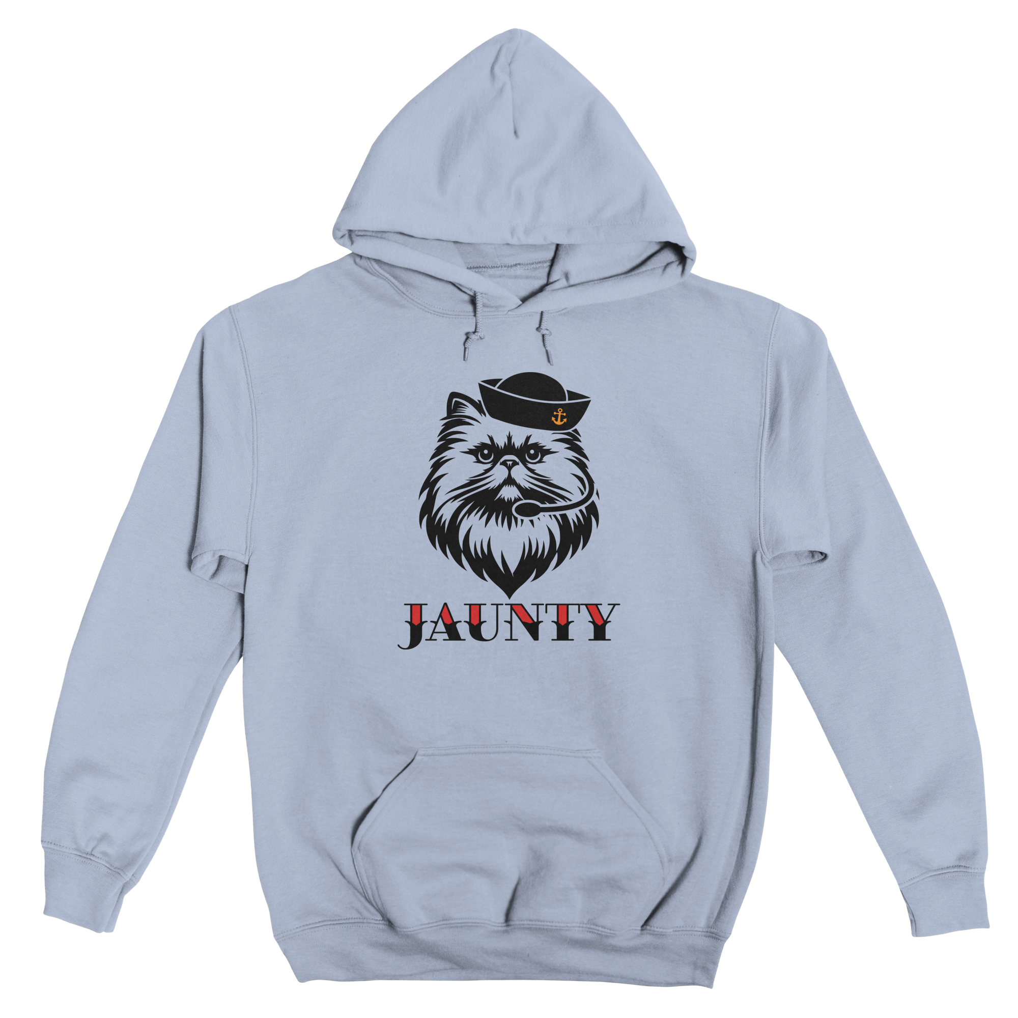 JAUNTY Classic Fleece Pullover Hoodie