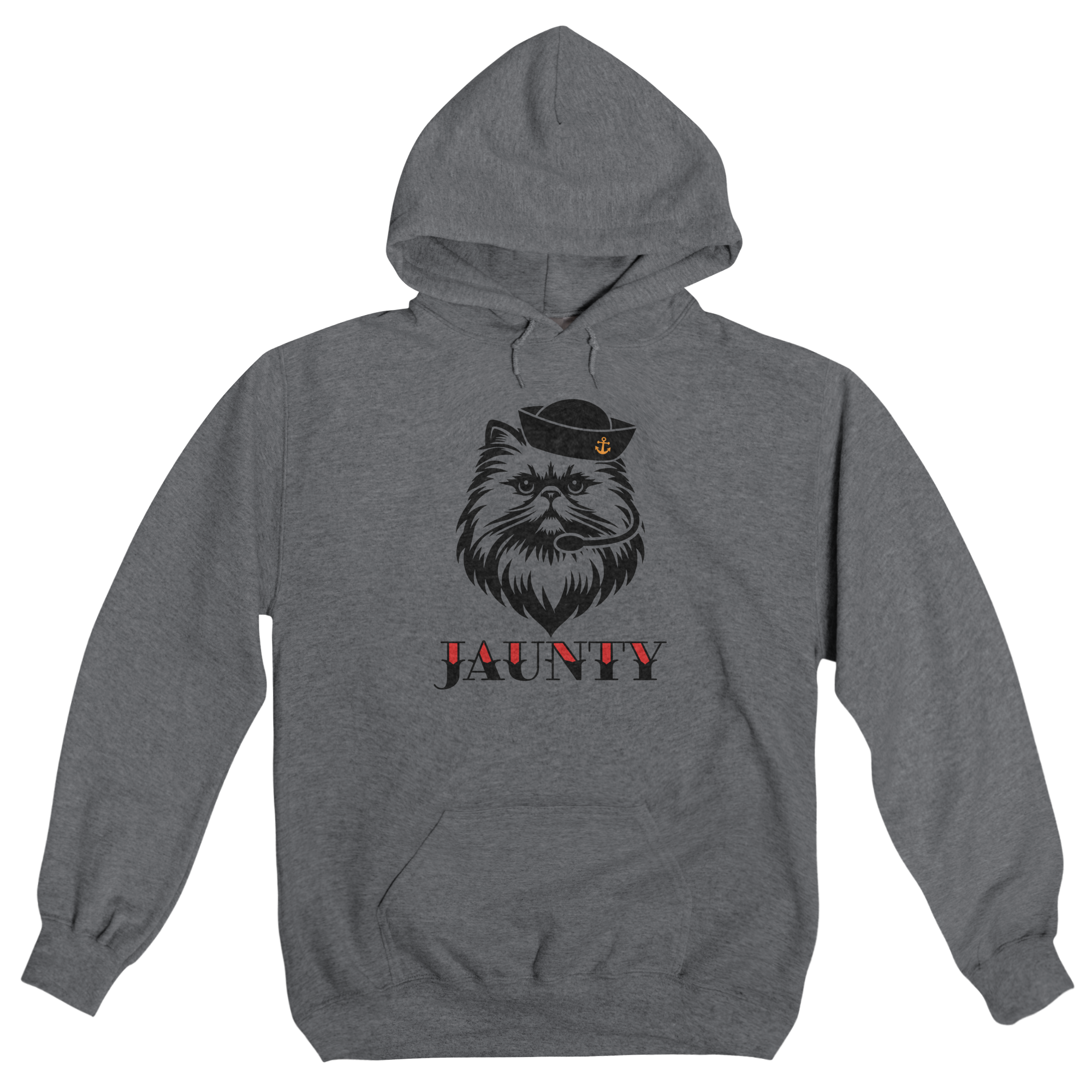 JAUNTY Classic Fleece Pullover Hoodie