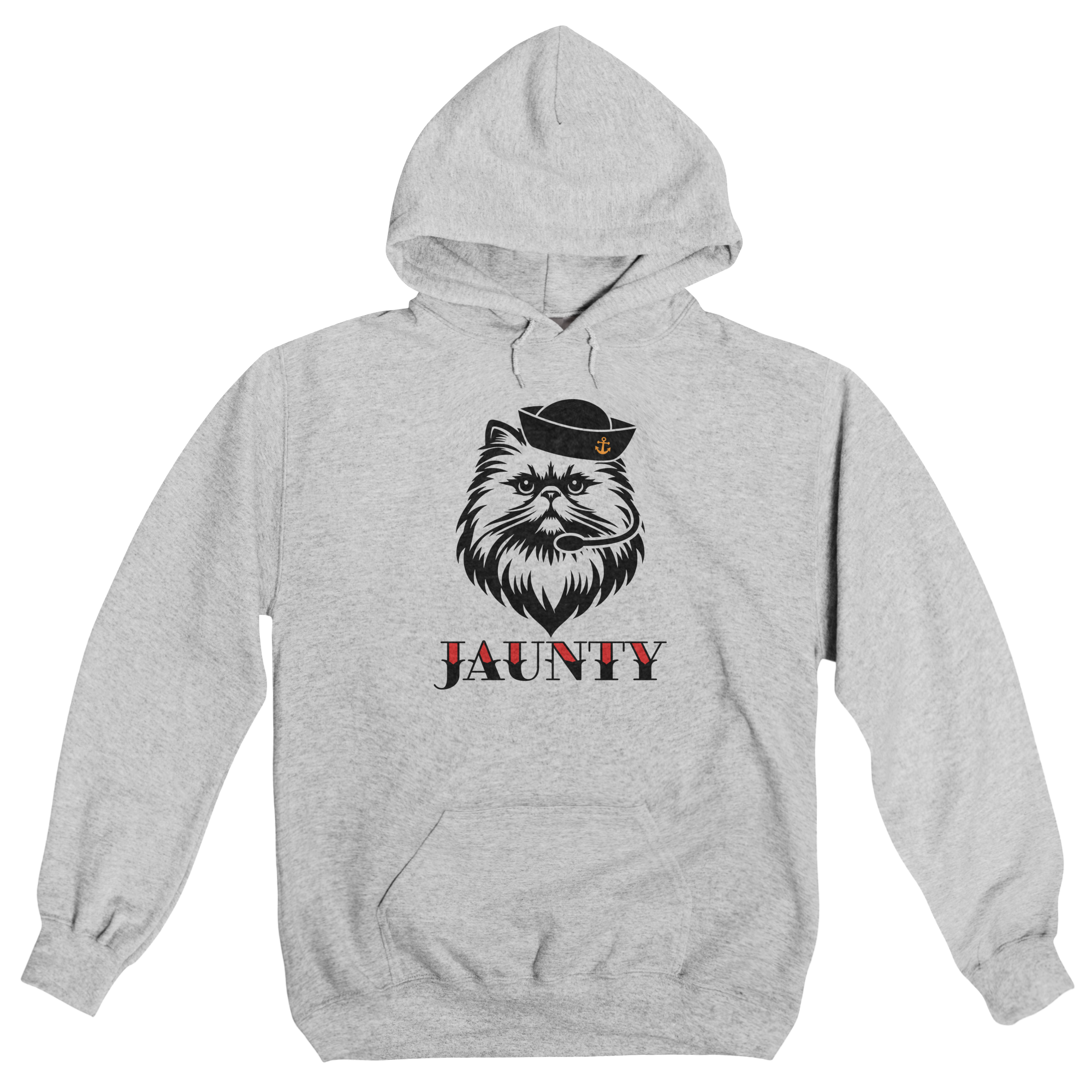 JAUNTY Classic Fleece Pullover Hoodie