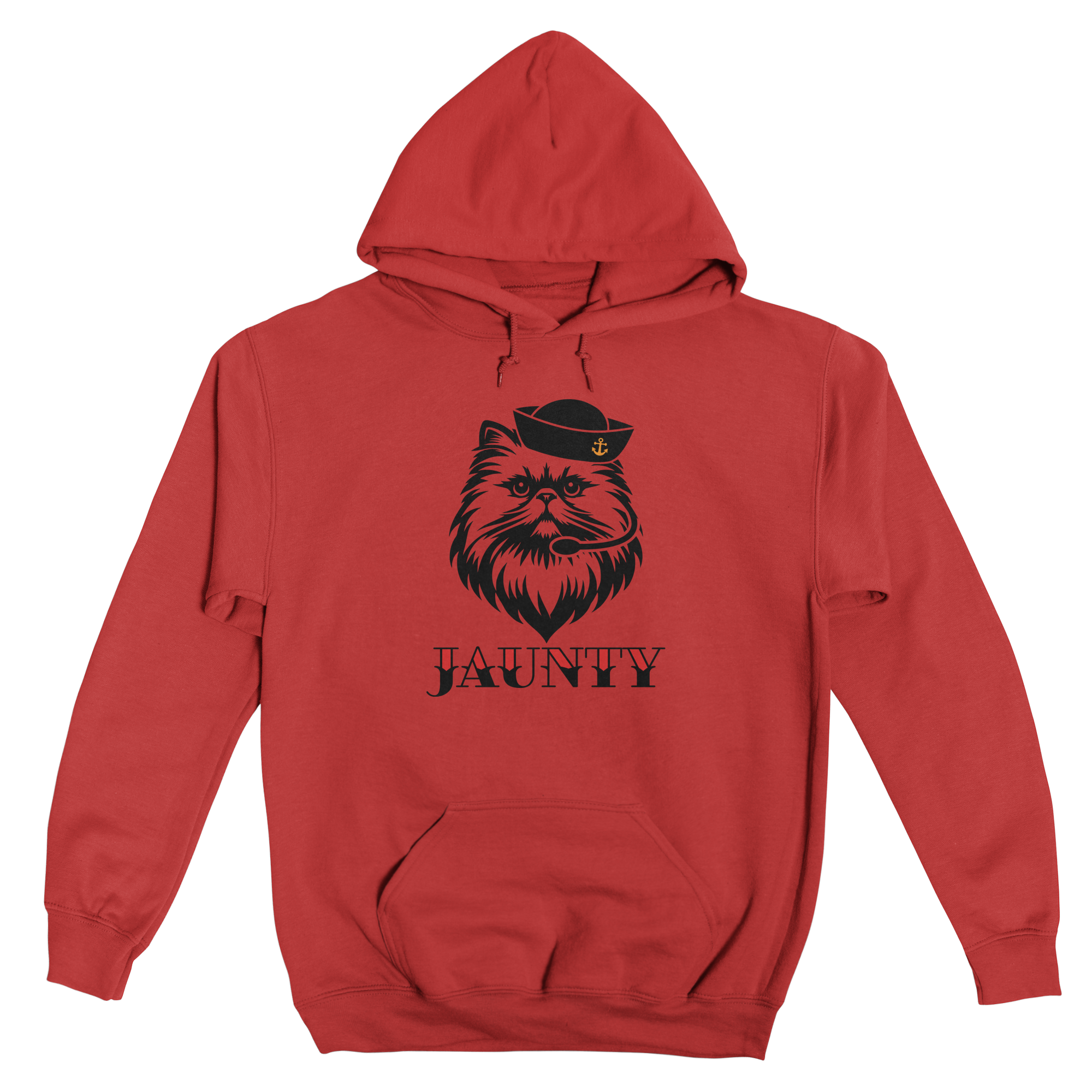 JAUNTY Classic Fleece Pullover Hoodie
