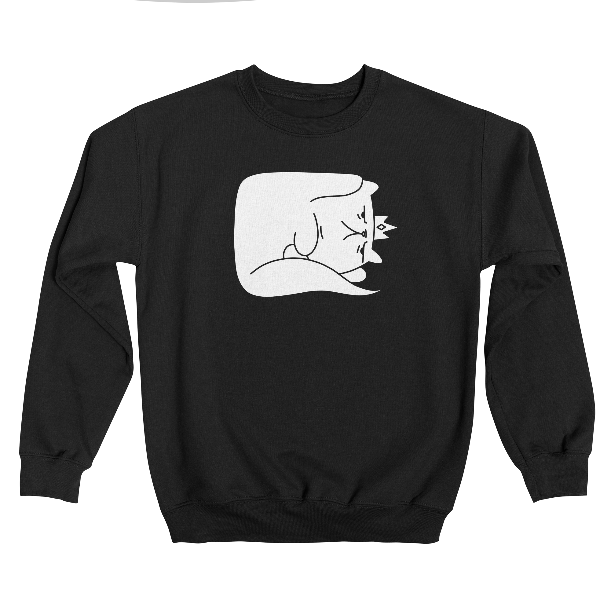 Princess Donut the Queen Anne Chonk Classic Fleece Sweatshirt